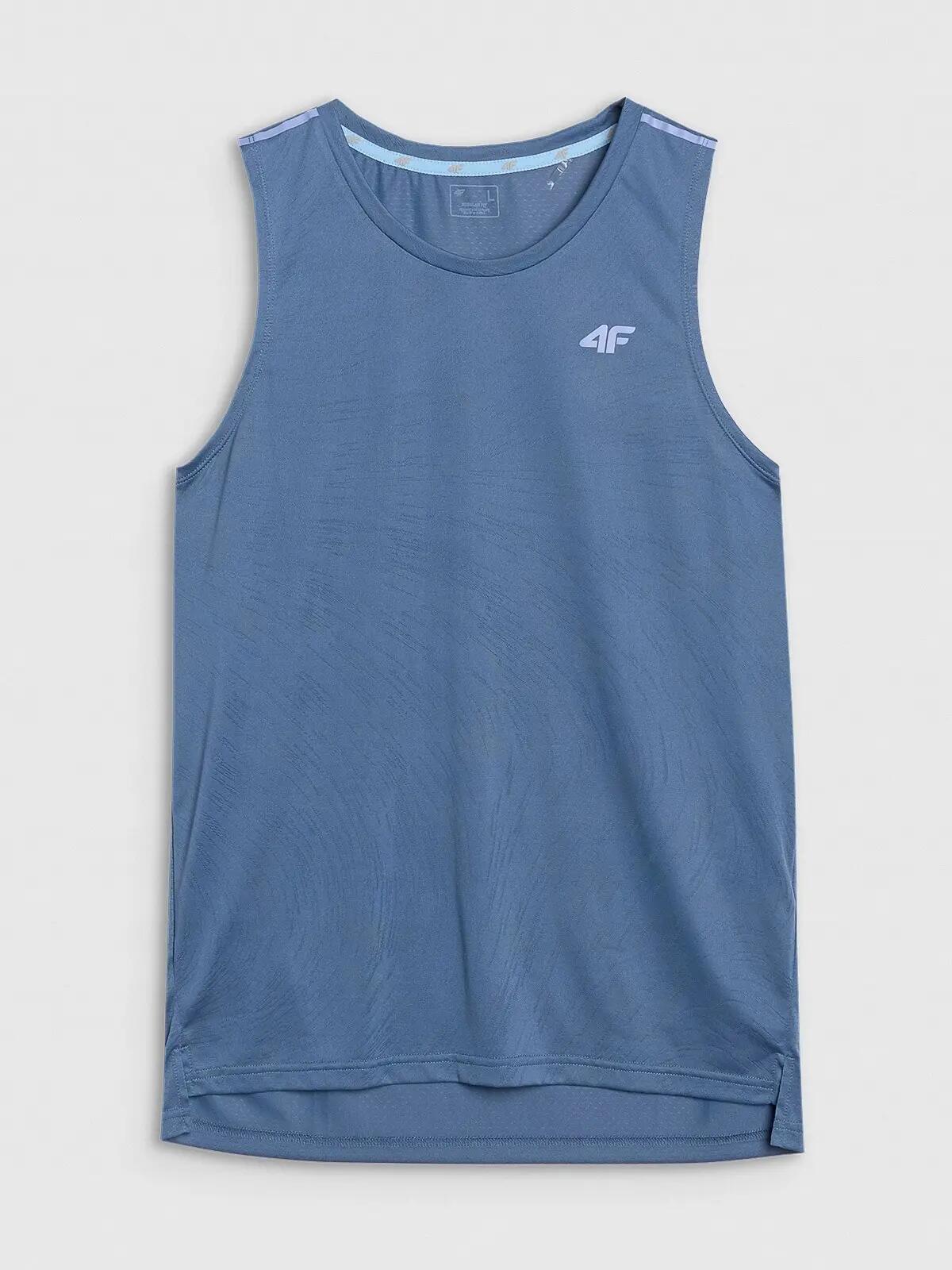 T-SHIRT MĘSKI 4F KOSZULKA TANK TOP SZYBKOSCHNĄCA DO 7/9