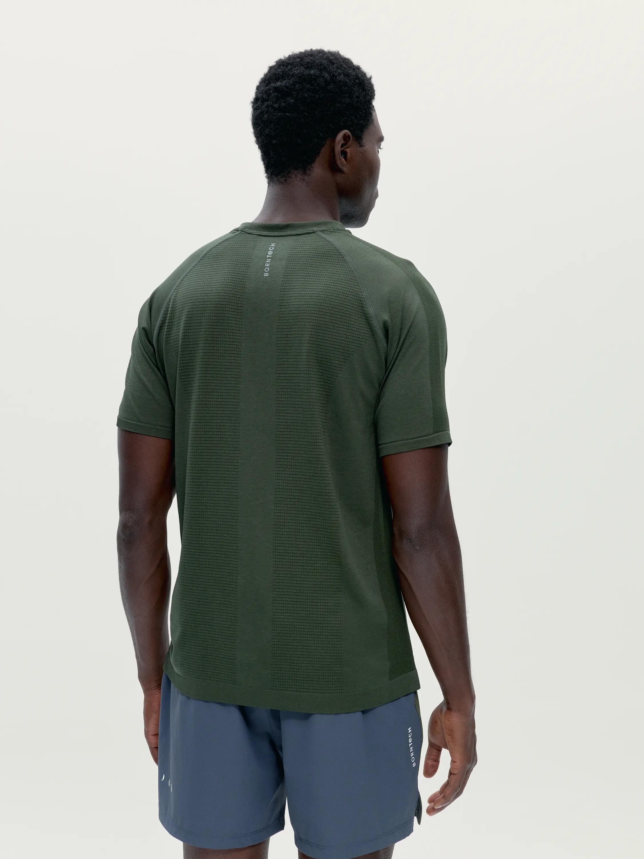 T-shirt de sport homme Grav manches courtes détails réfléchissants 2/5