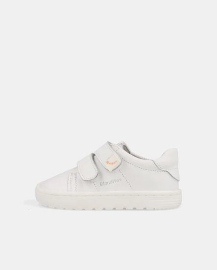 Zapatillas Deportivas Barefoot Blancas Infantiles Blanditos Atenas_22