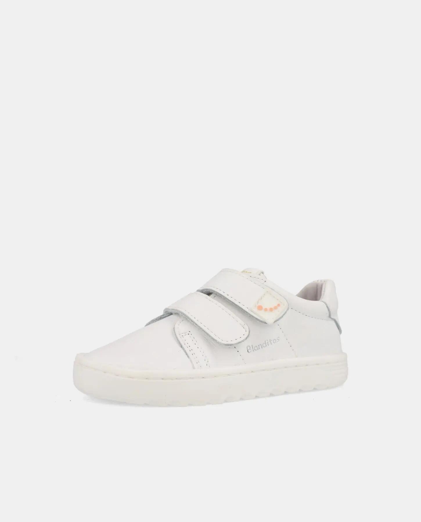 Zapatillas Deportivas Barefoot Blancas Infantiles Blanditos Atenas_22 2/3