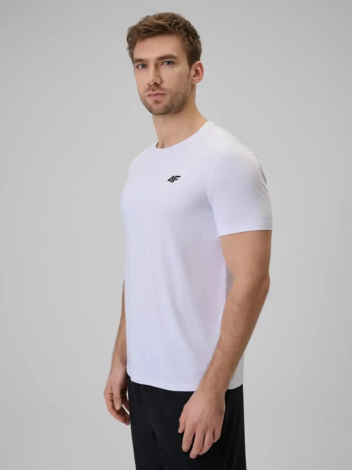 T-SHIRT MĘSKI 4F KOSZULKA TRENINGOWA SZYBKOSCHNĄCA 3/8