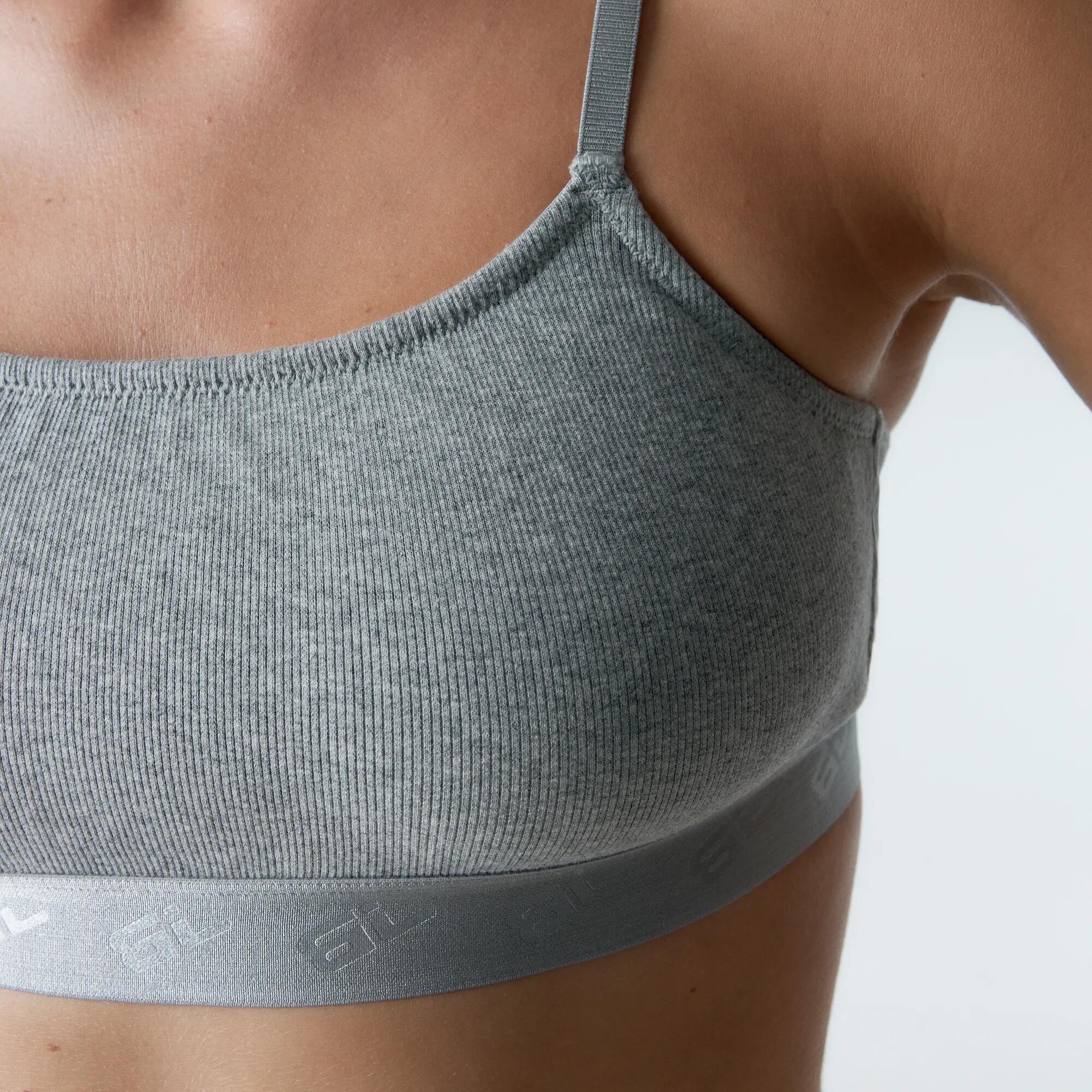 Brassière de sport Soutien-gorge Triangular Brise Black Limba Grey 4/6