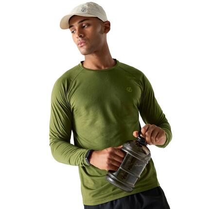Tshirt Manches Longues AGILE Homme (Vert Néphrite)