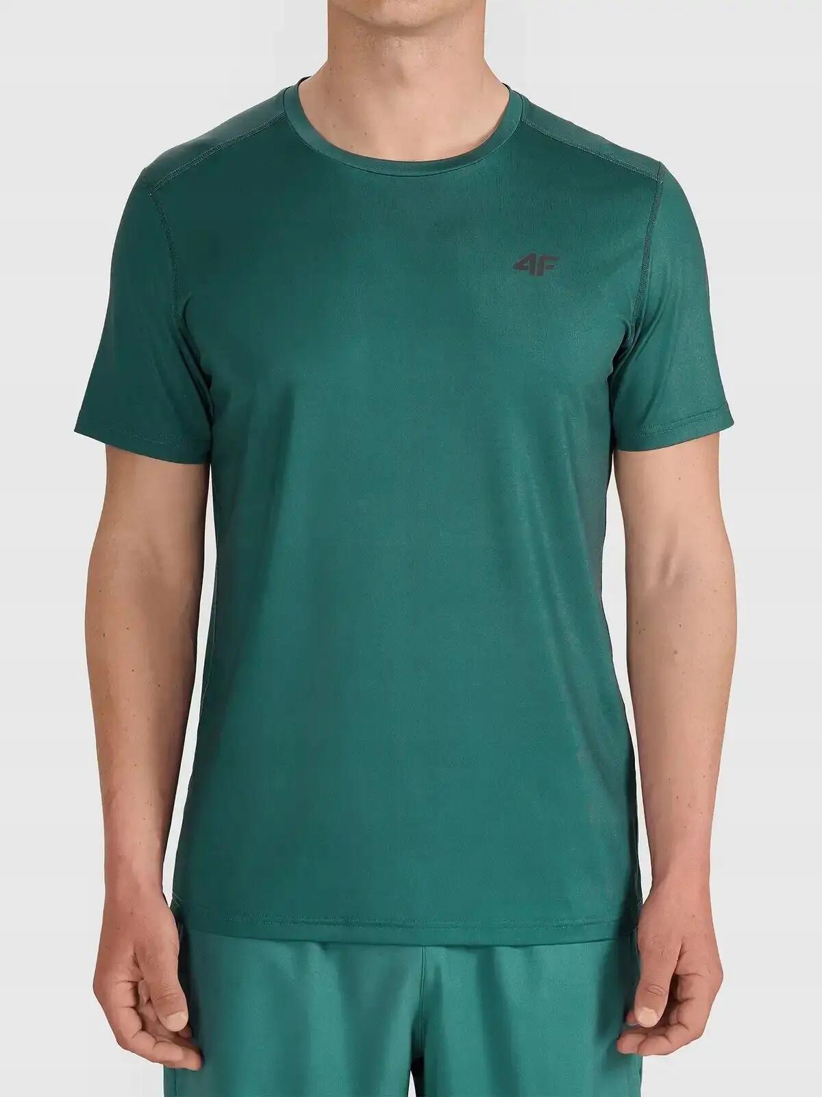 T-SHIRT MĘSKI 4F KOSZULKA TRENINGOWA SZYBKOSCHNĄCA 2/4