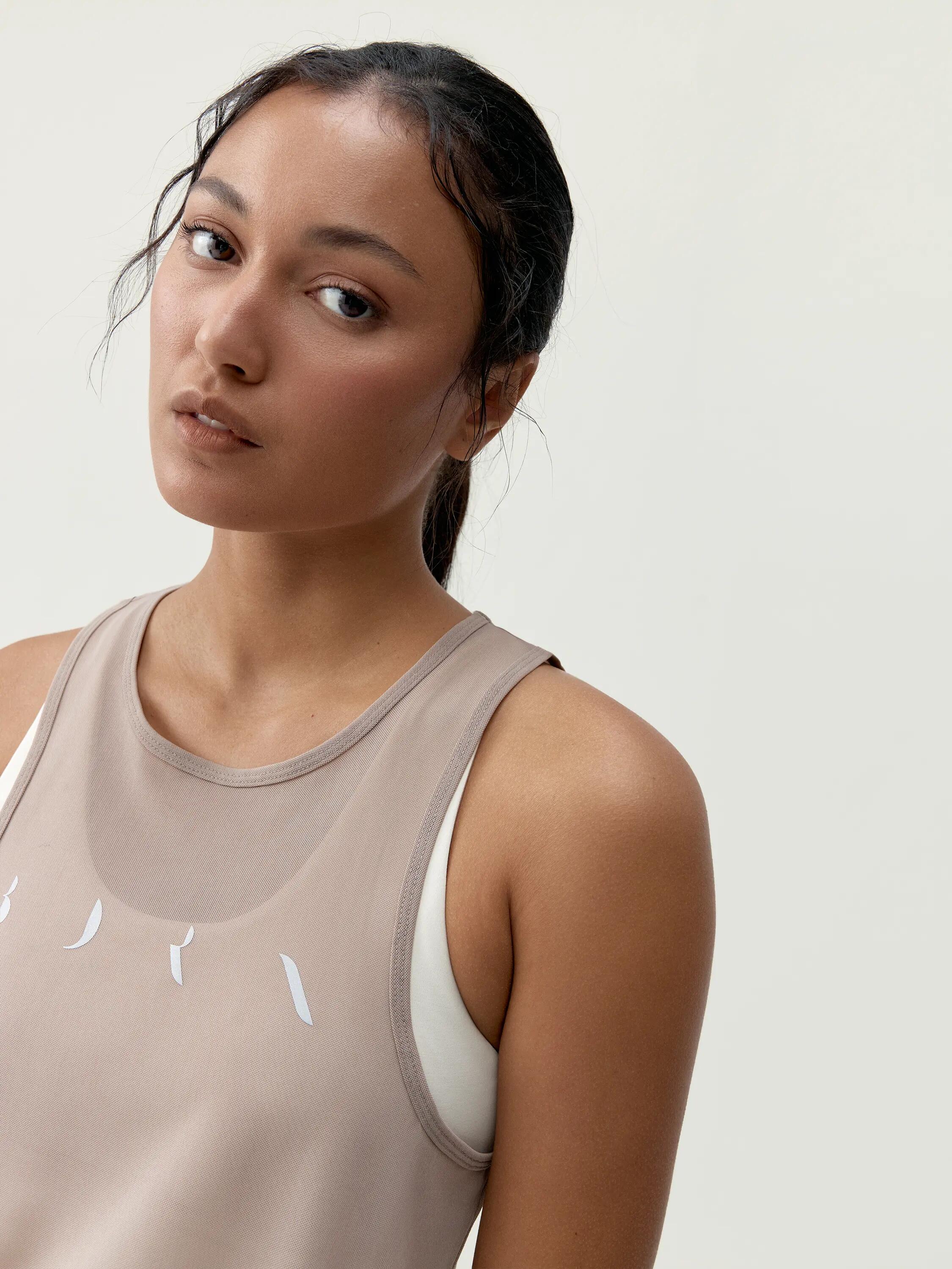 Camiseta deportiva de mujer Bora Sin mangas secado rápido 3/5