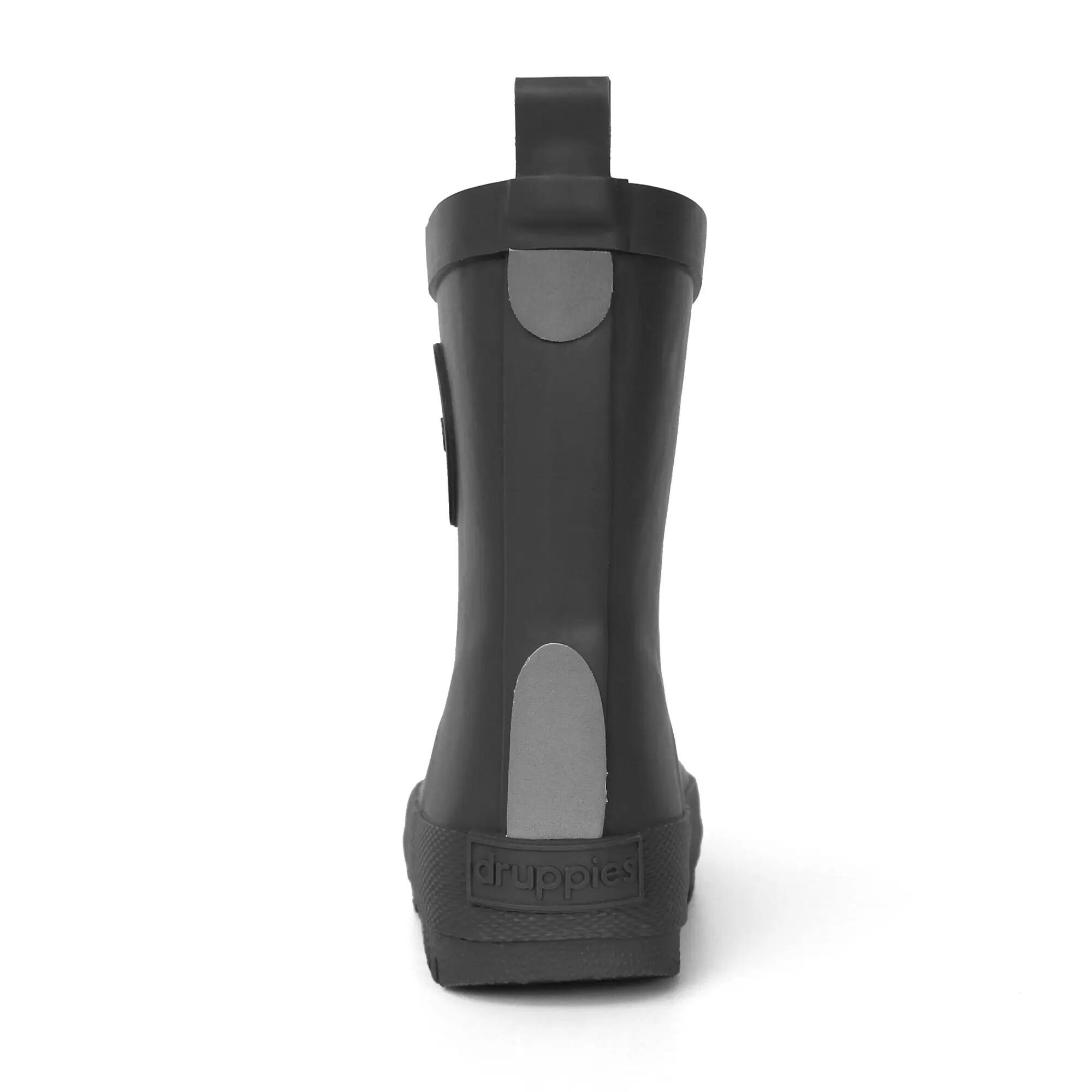 Regenlaarzen Kinderen - Natuurrubber Laarzen - Adventure - Grijs - EU 34 4/8