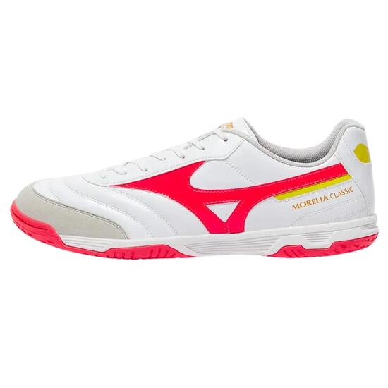 scarpe indoor - futsal - uomo - leggere flessibili - bianco grigio rosa