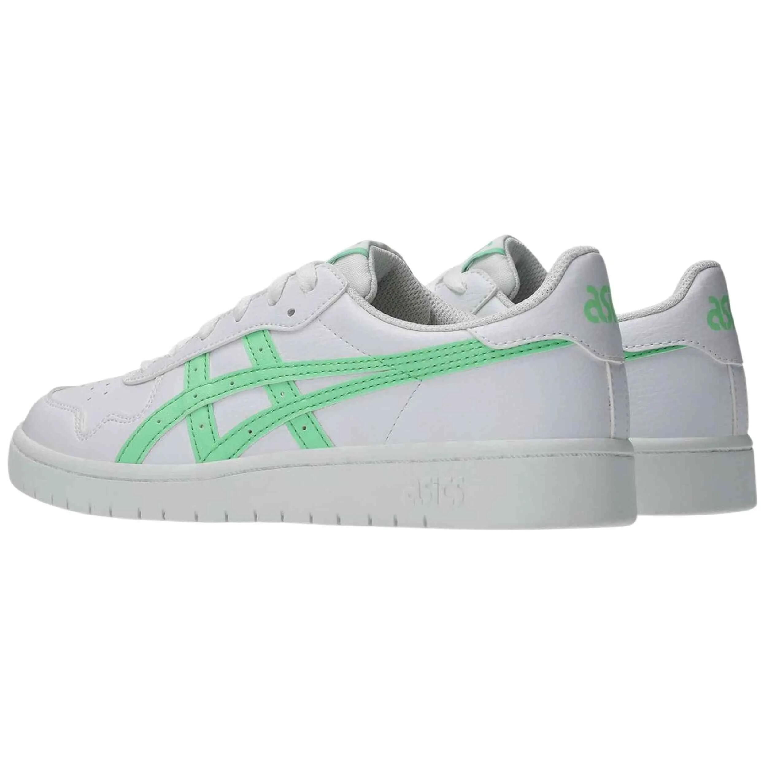 Scarpe Asics modello Zapatillas ASICS Japan S blanco verde mu per unisex ragazzi 4/5