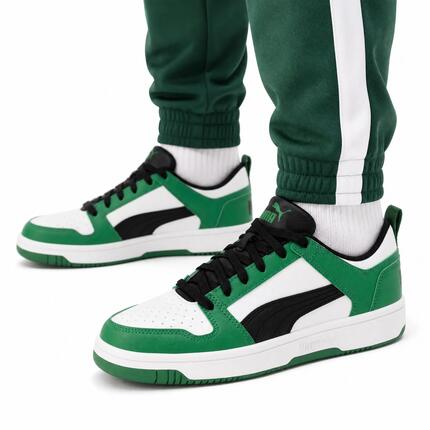 Buty sneakersy sportowe młodzieżowe Puma REBOUND LAYUP LO SL JR