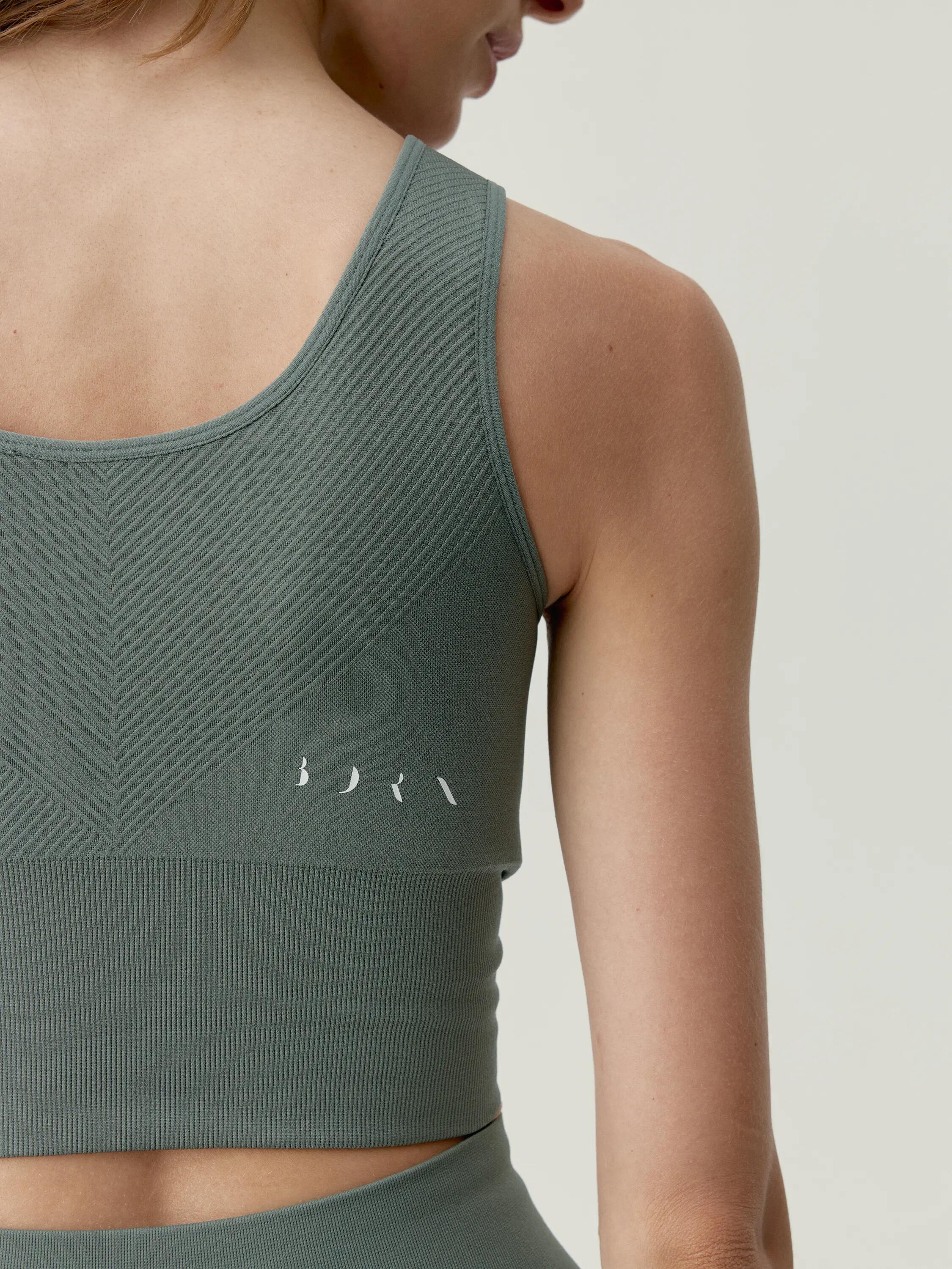 Brassière de sport femme Kitanda maintien moyen bretelles coussinets amovibles 4/7