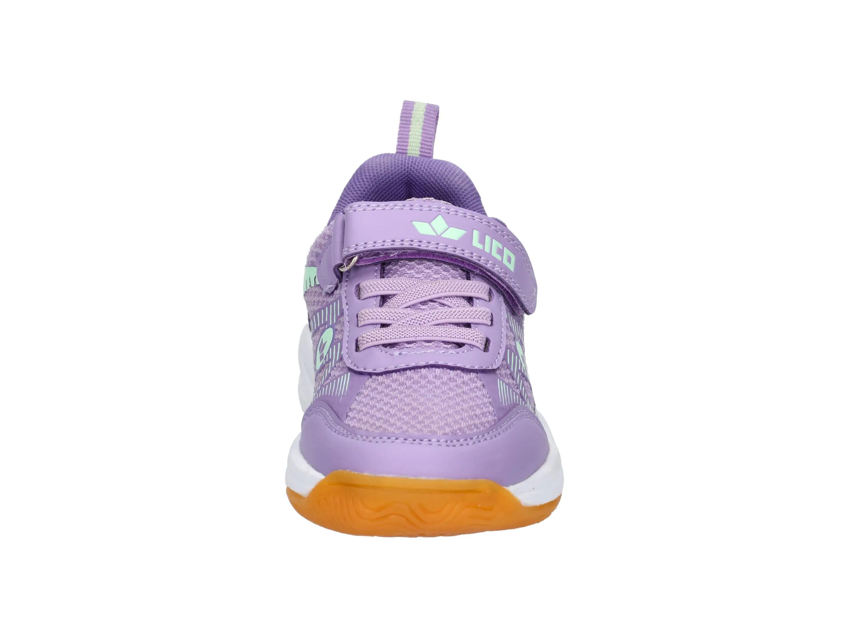 Scarpe - ginnastica - bambini - strappo, lacci elastici - cayce vs - viola scuro 3/6