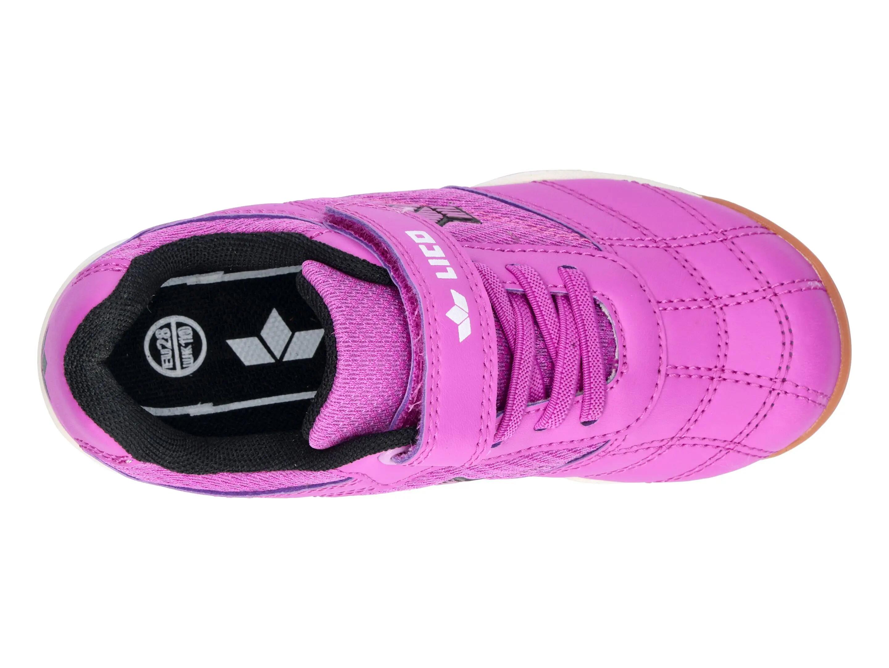 Scarpe - palestra - bambina - strappo e lacci elastici - dunkellila 5/6