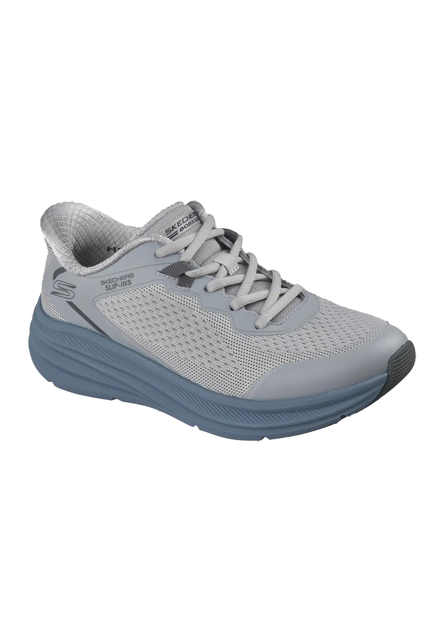 Skechers Damen BOBS Skillz Too Essential Slip Ins Sneaker Grey 3/4