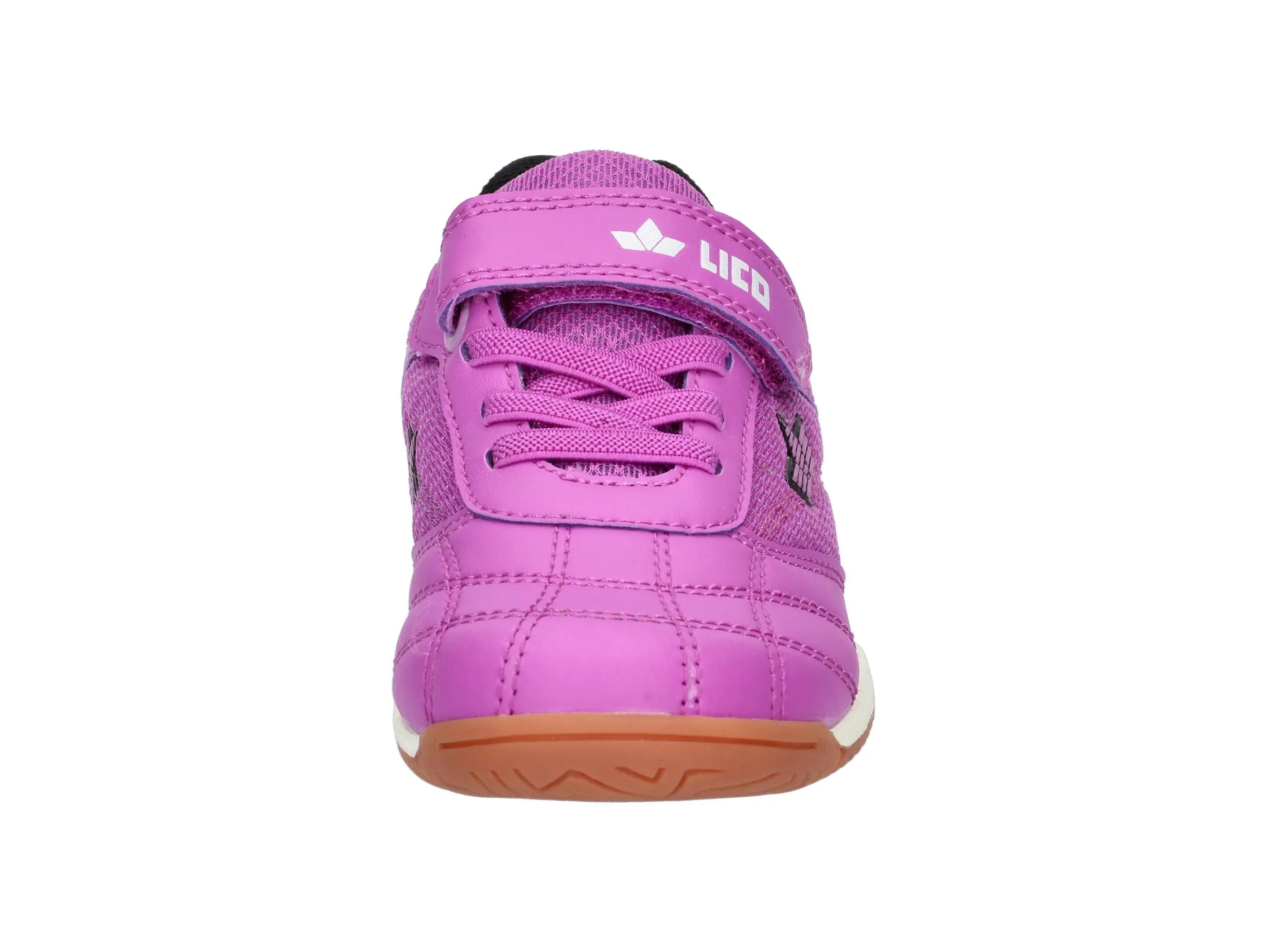 Scarpe - palestra - bambina - strappo e lacci elastici - dunkellila 3/6