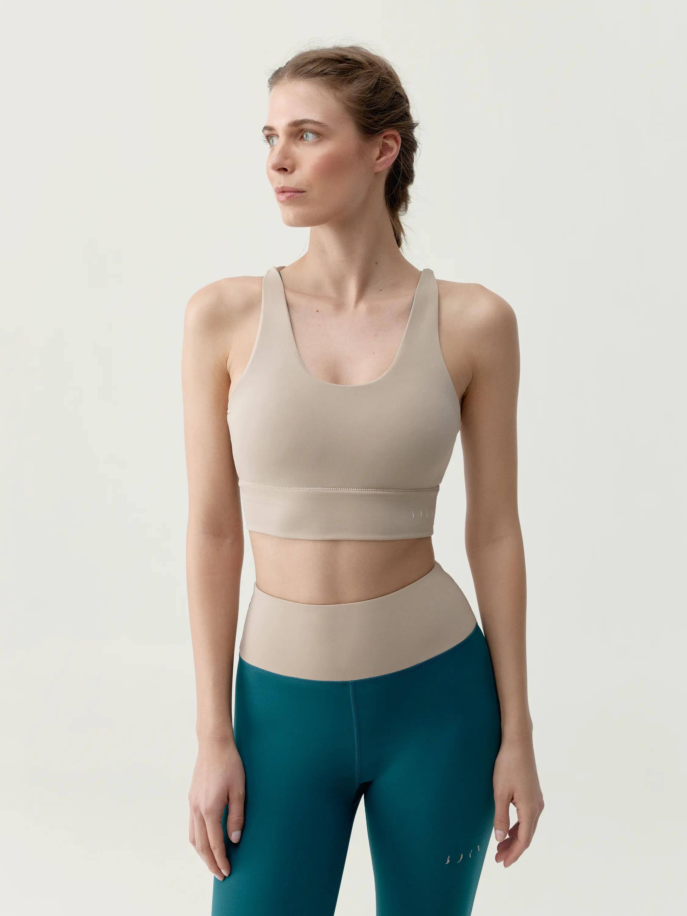 Top sportivo donna Sutra Sostegno medio spalline 4/10