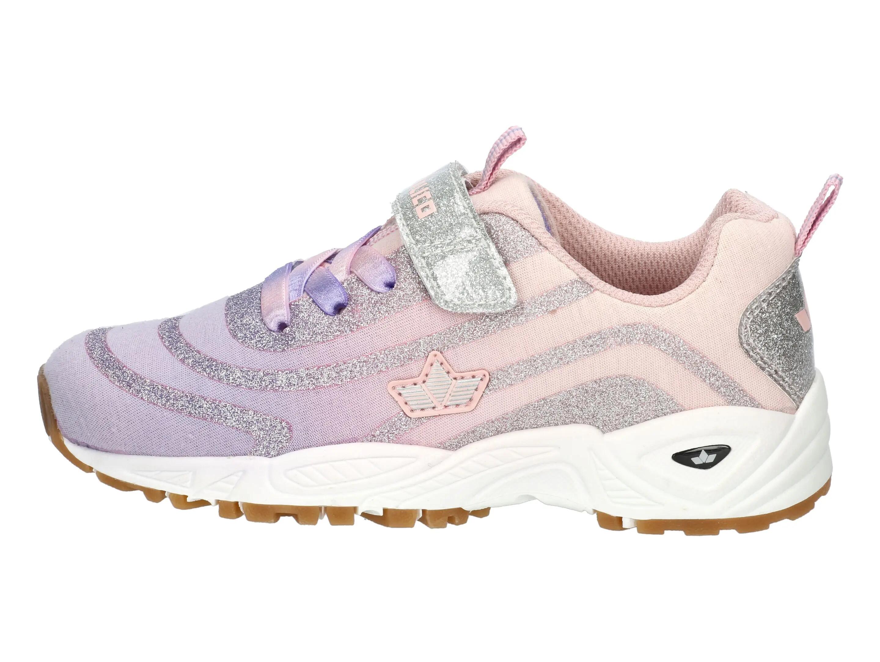 scarpe - ginnastica - bambini - velcro e lacci elastici - Anina VS - argento 2/6