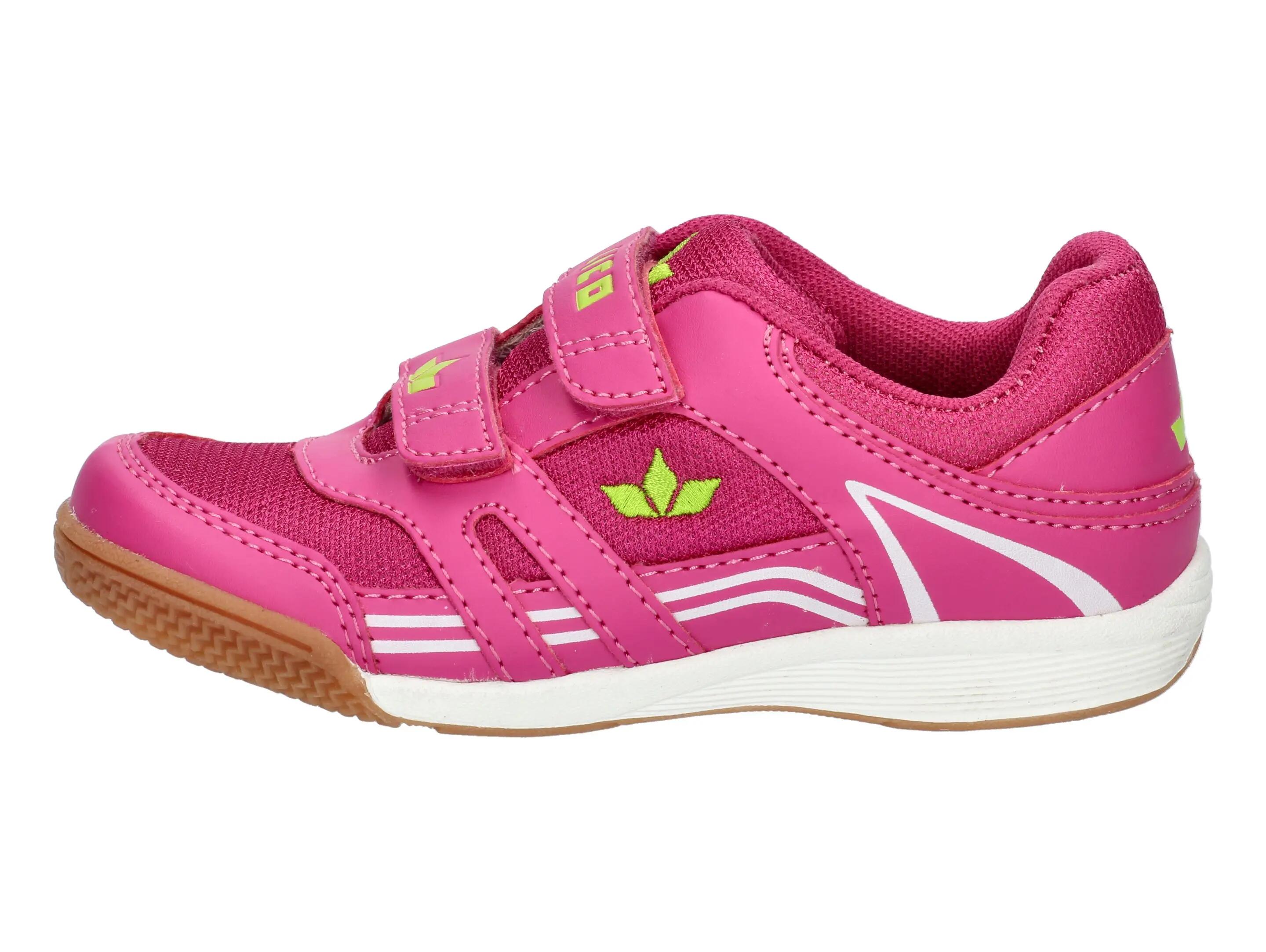 Scarpe - ginnastica - bambina - velcro, nylon - active indoor v - magenta 2/6