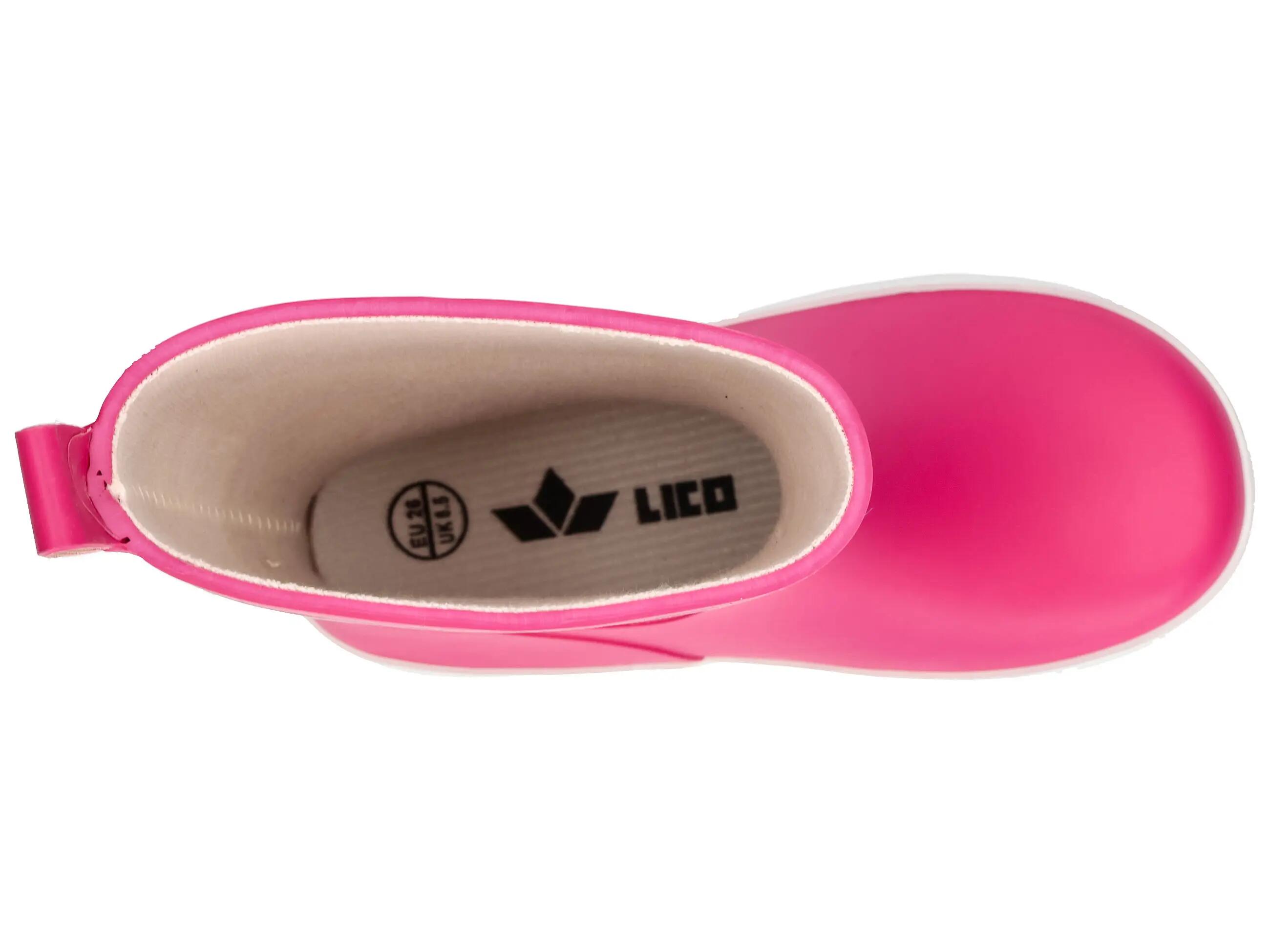 Bottes Lico Samira enfants caoutchouc rose antidérapantes 5/6