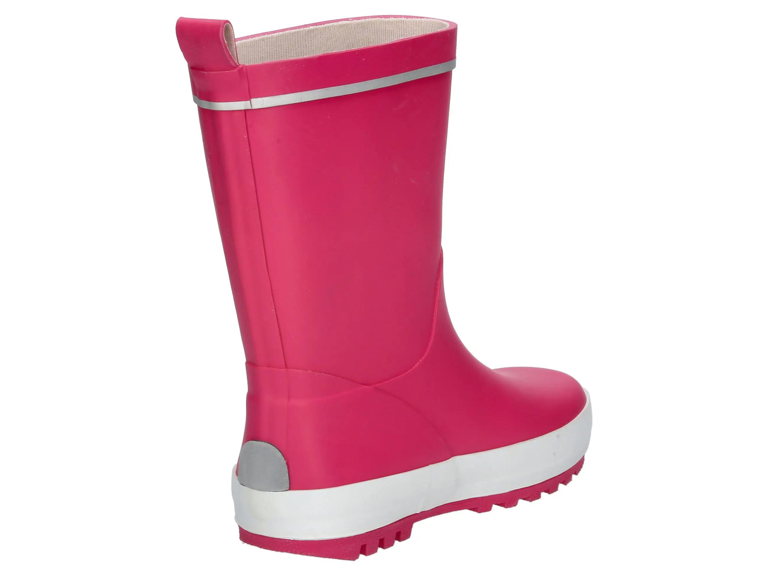 Bottes Lico Samira enfants caoutchouc rose antidérapantes 4/6