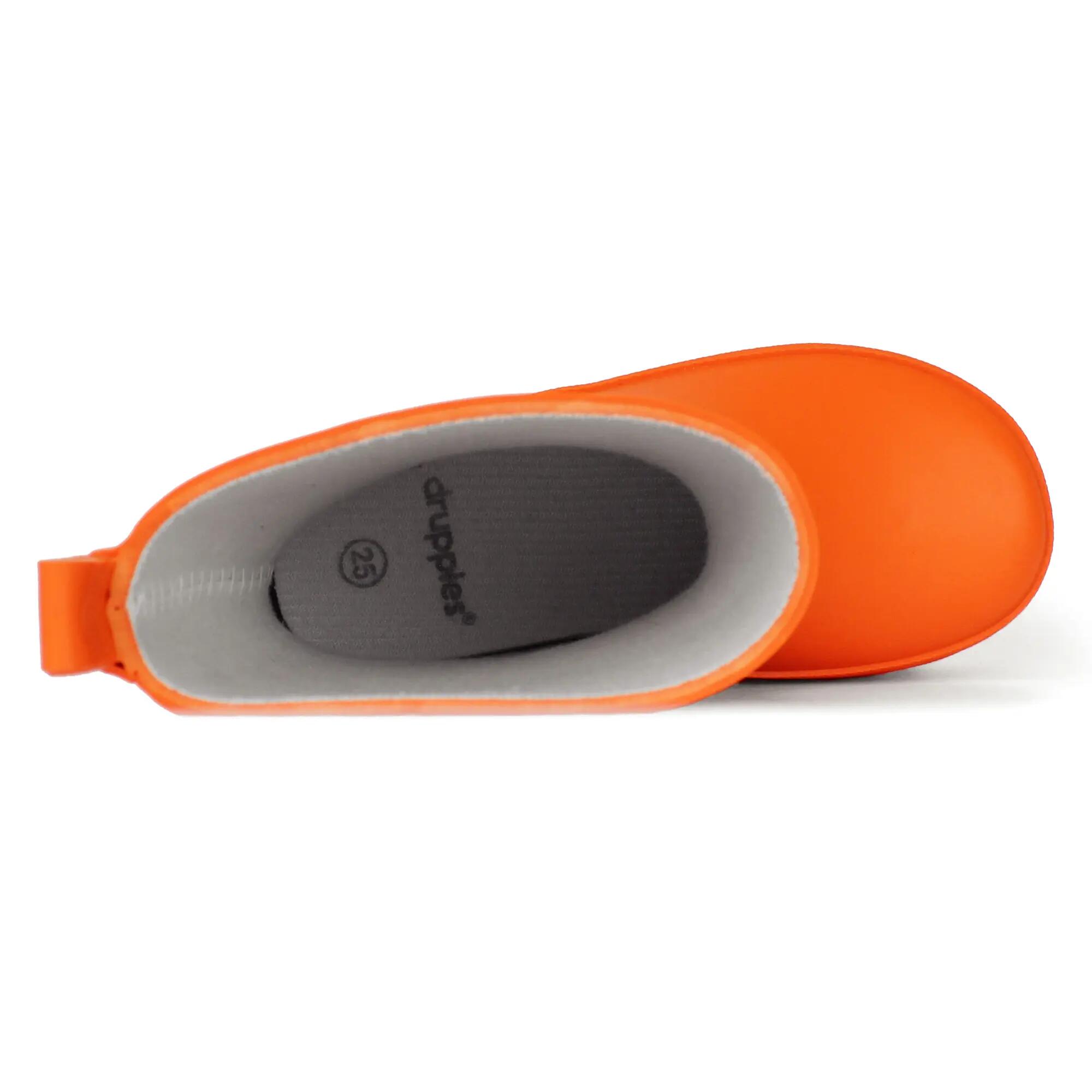 Regenlaarzen Dames - Natuurrubber Laarzen - Adventure - Oranje - EU 37 6/9