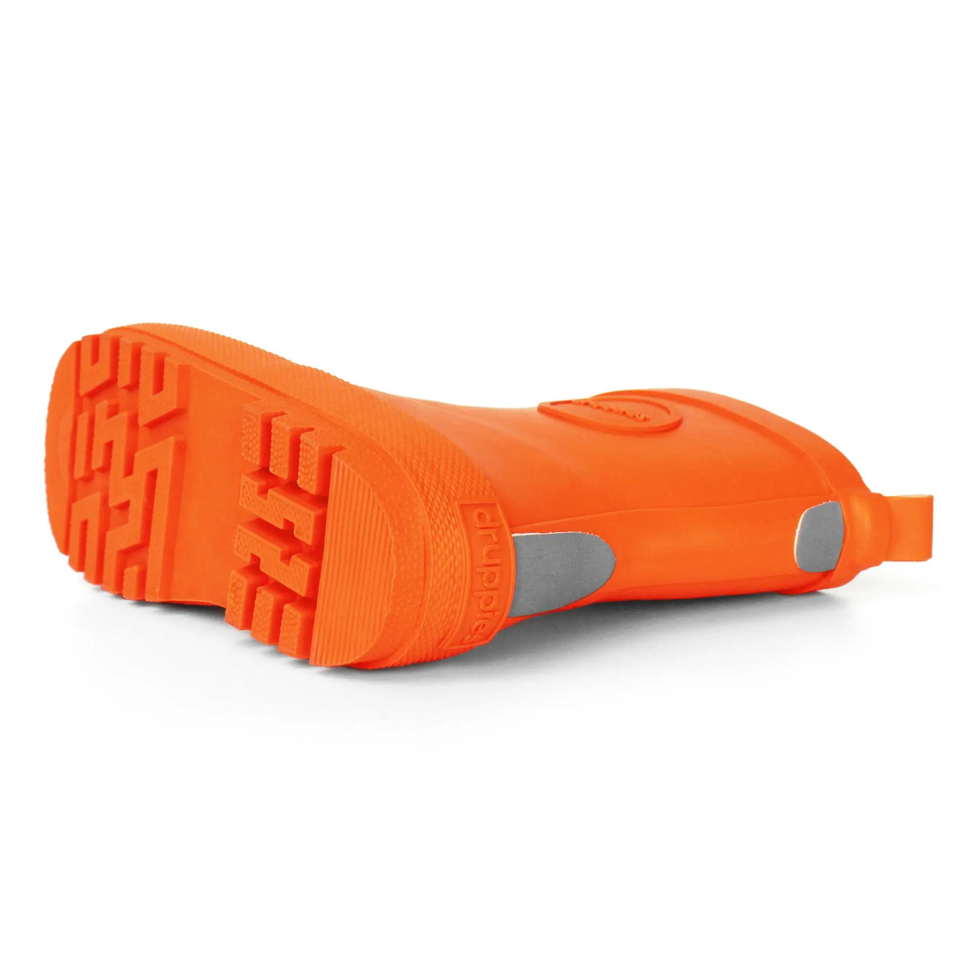 Regenlaarzen Dames - Natuurrubber Laarzen - Adventure - Oranje - EU 37 5/9
