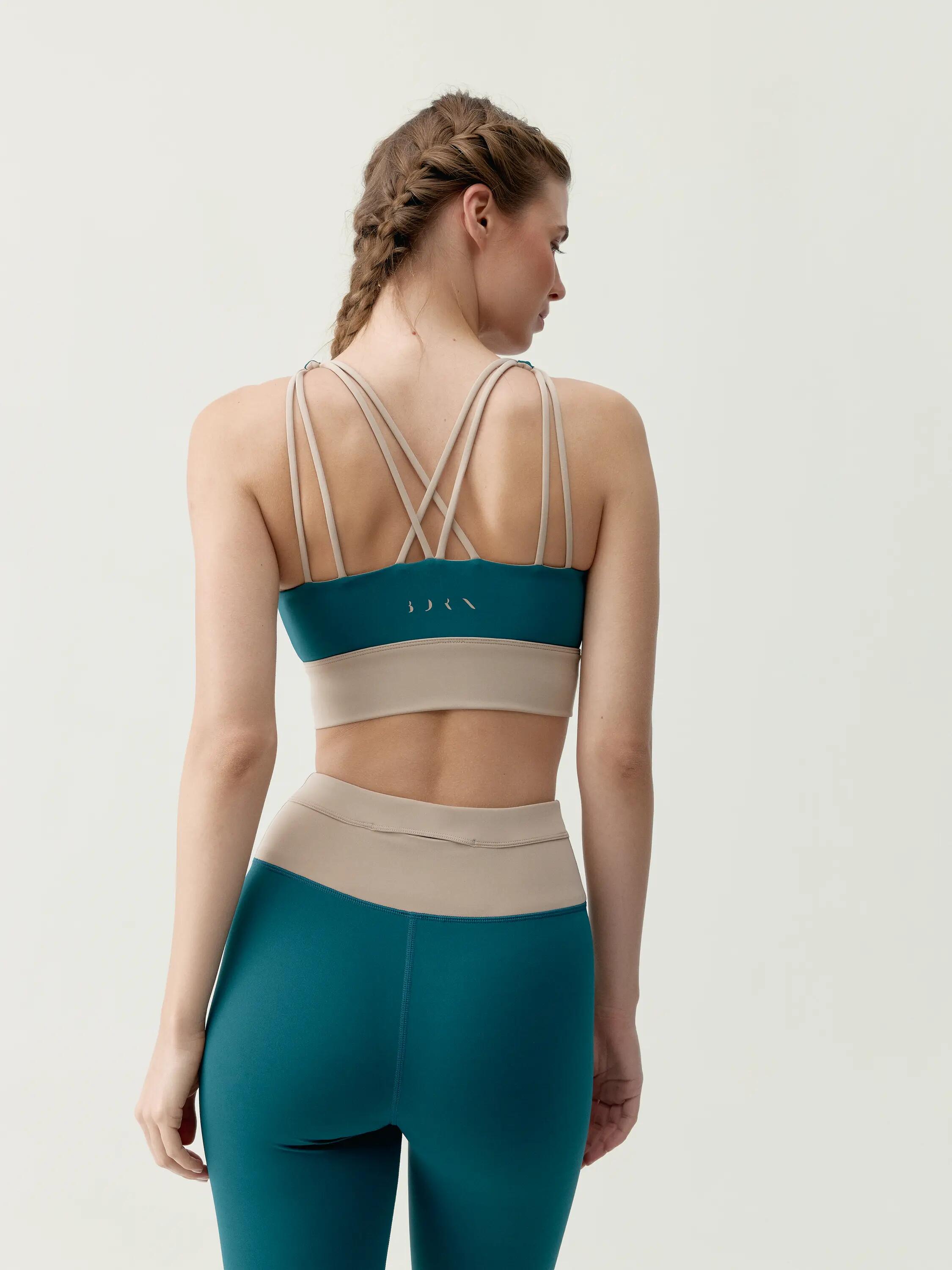 Top sportivo donna Sutra Sostegno medio spalline 2/10