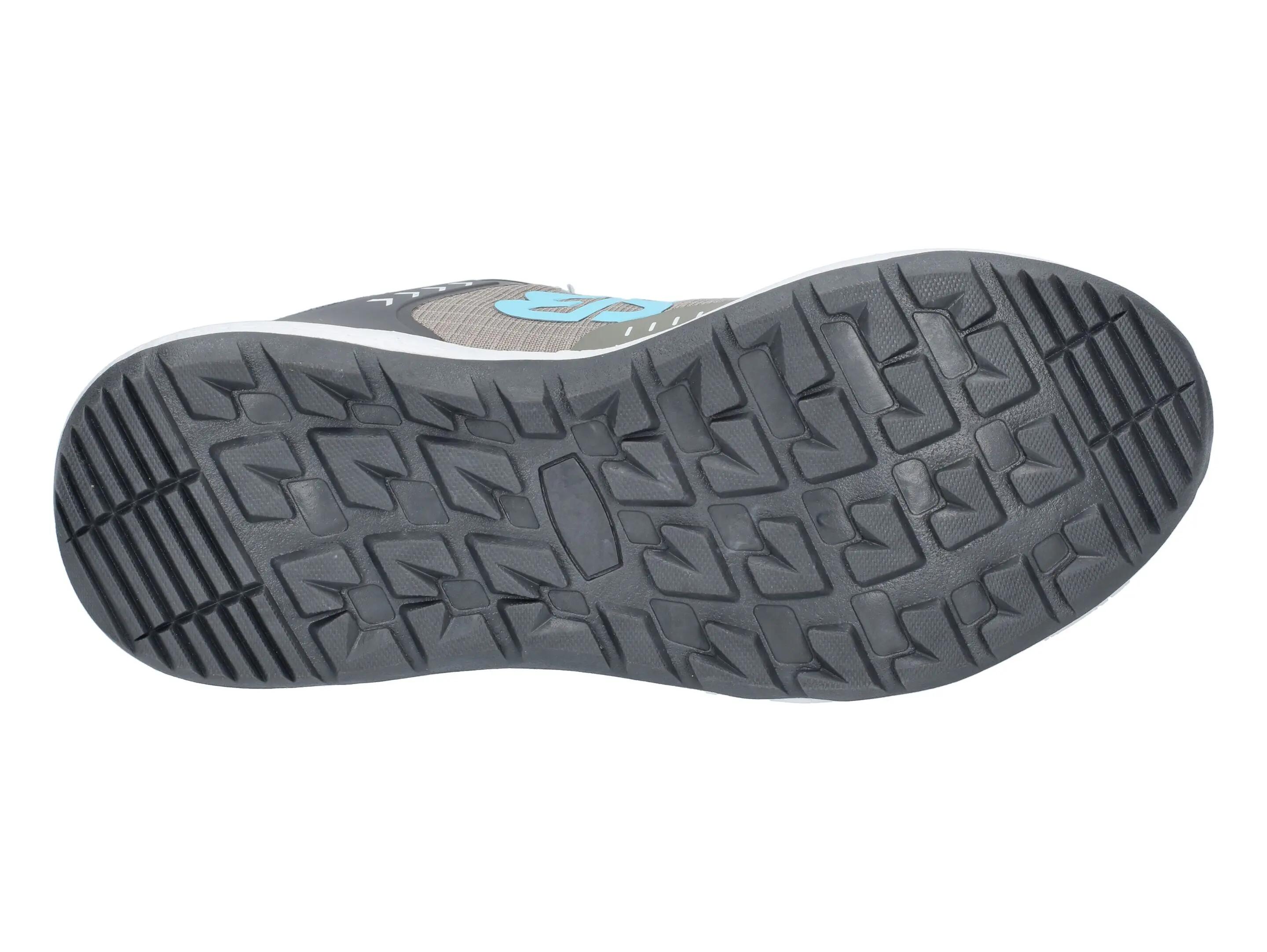 Chaussures - nordic walking - femme - imperméables, respirantes - gris/vert 6/6