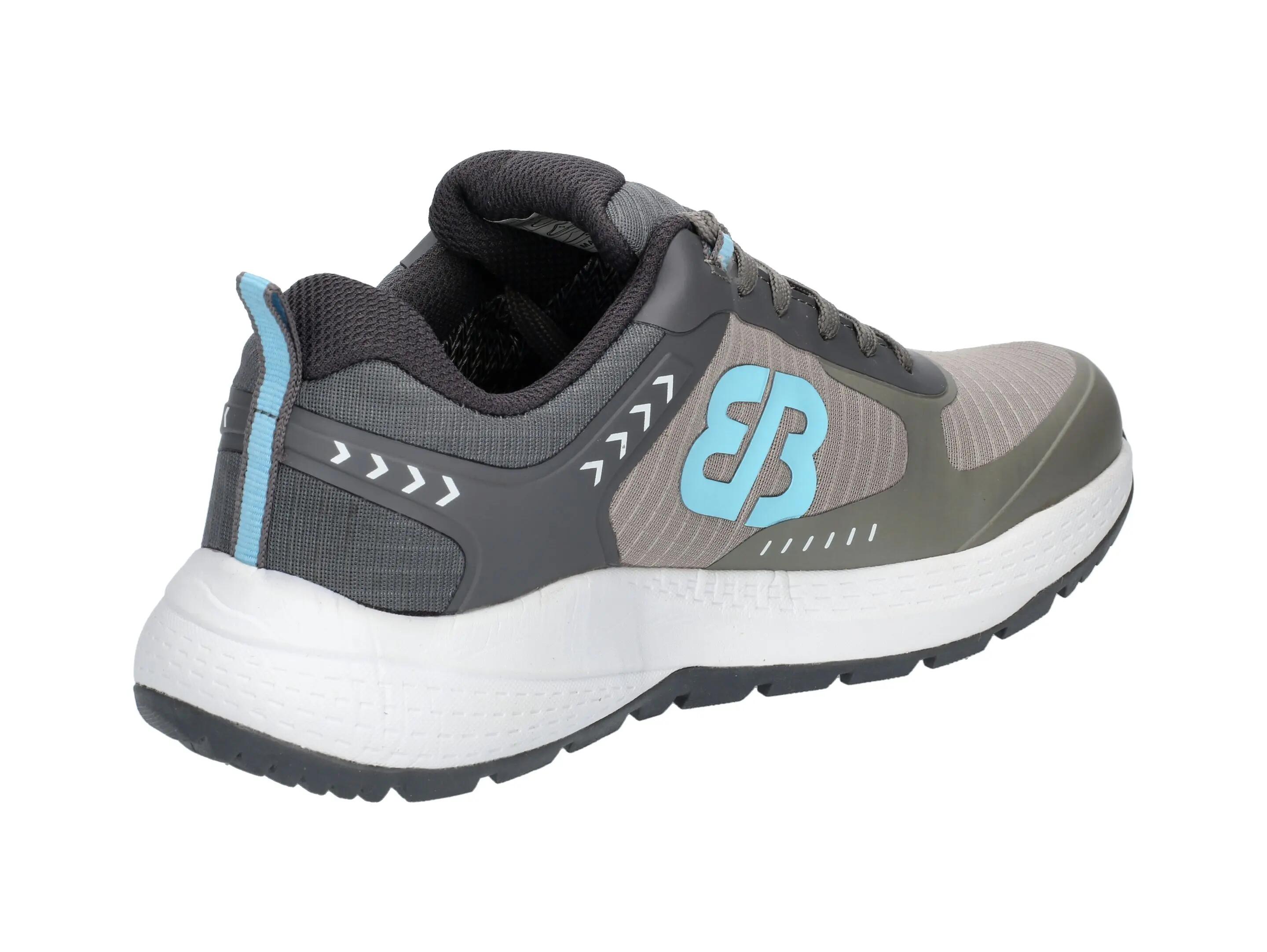Chaussures - nordic walking - femme - imperméables, respirantes - gris/vert 4/6