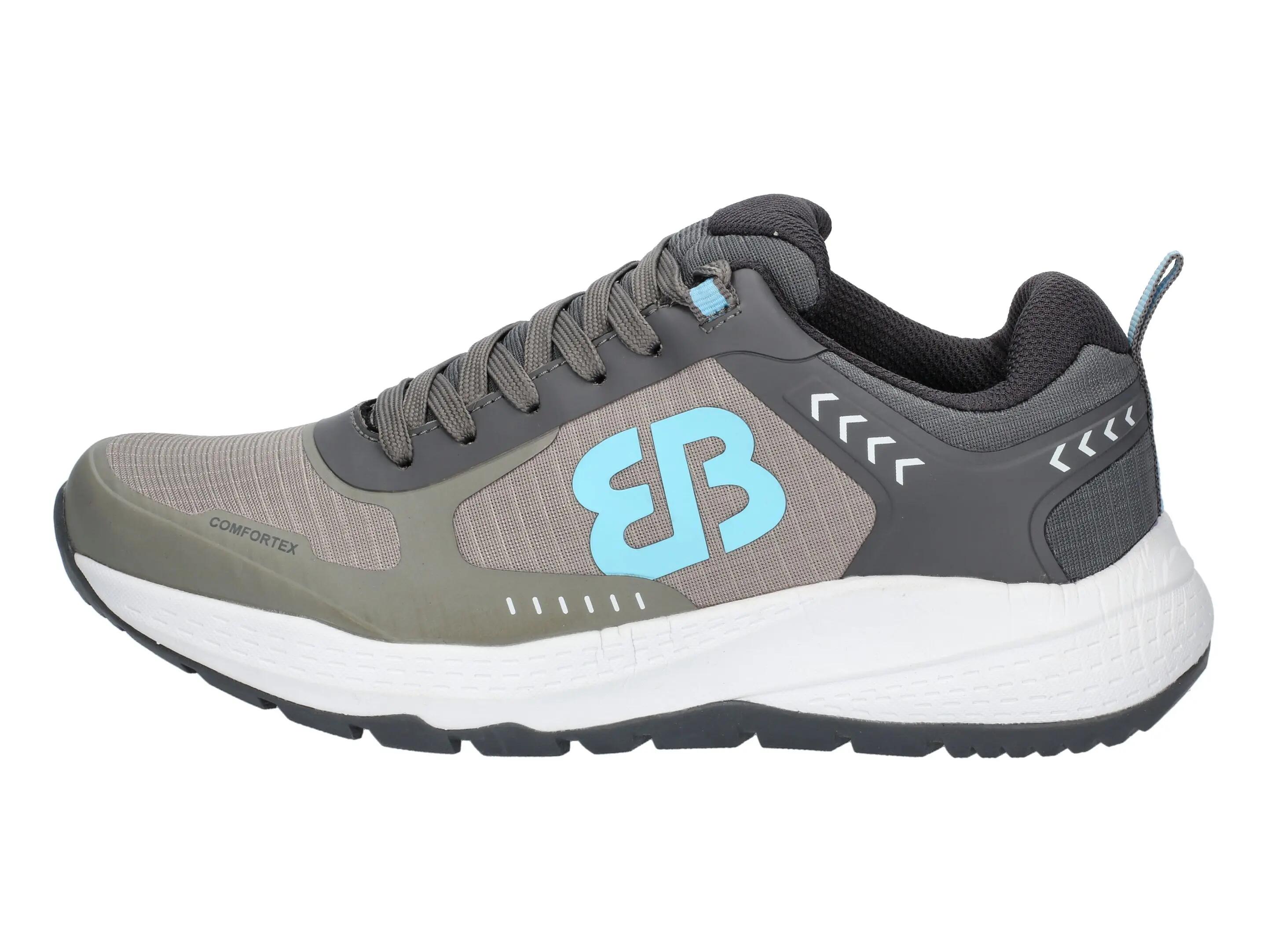 Chaussures - nordic walking - femme - imperméables, respirantes - gris/vert 2/6