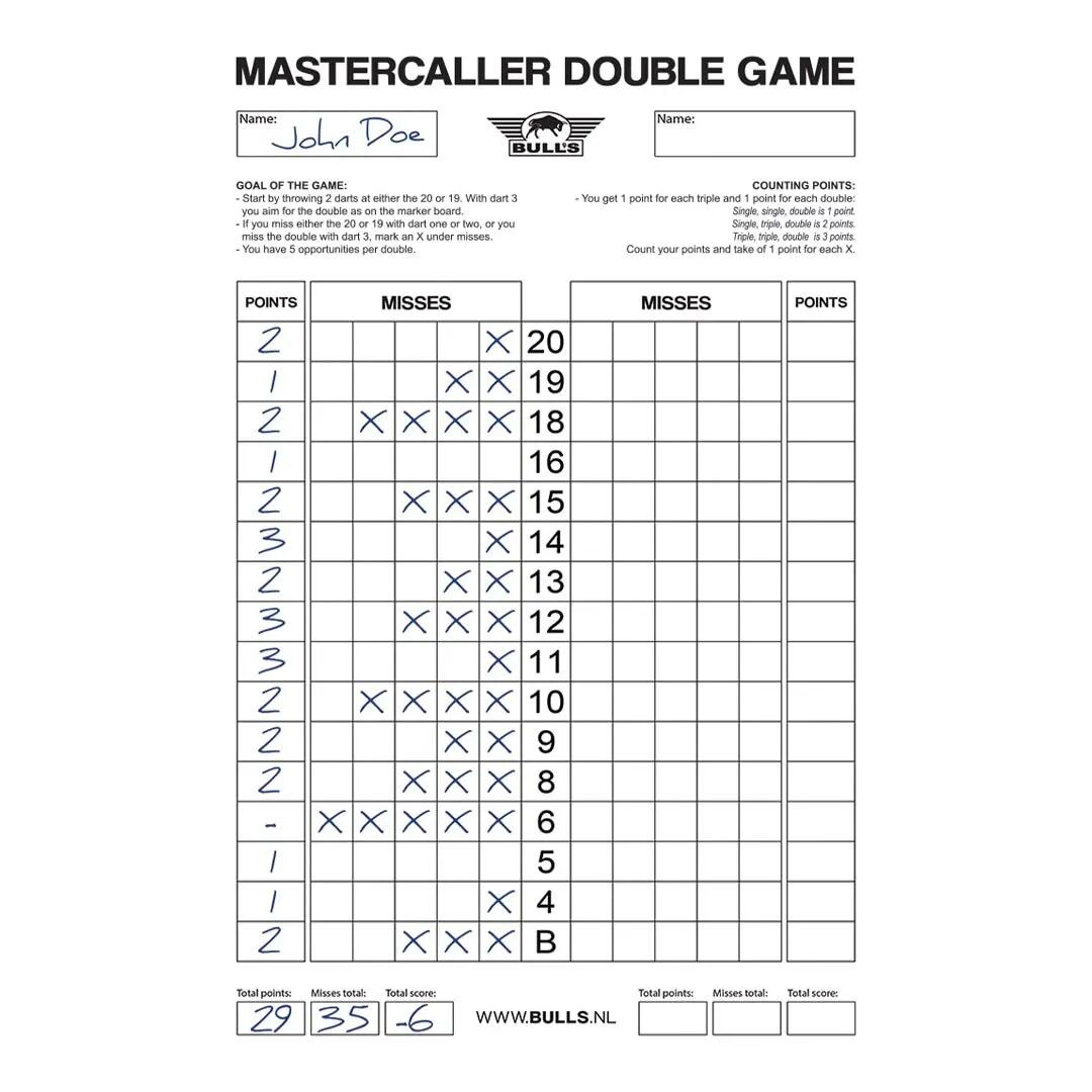 Double Game Scorebord Flex 45x30 Cm 2/3