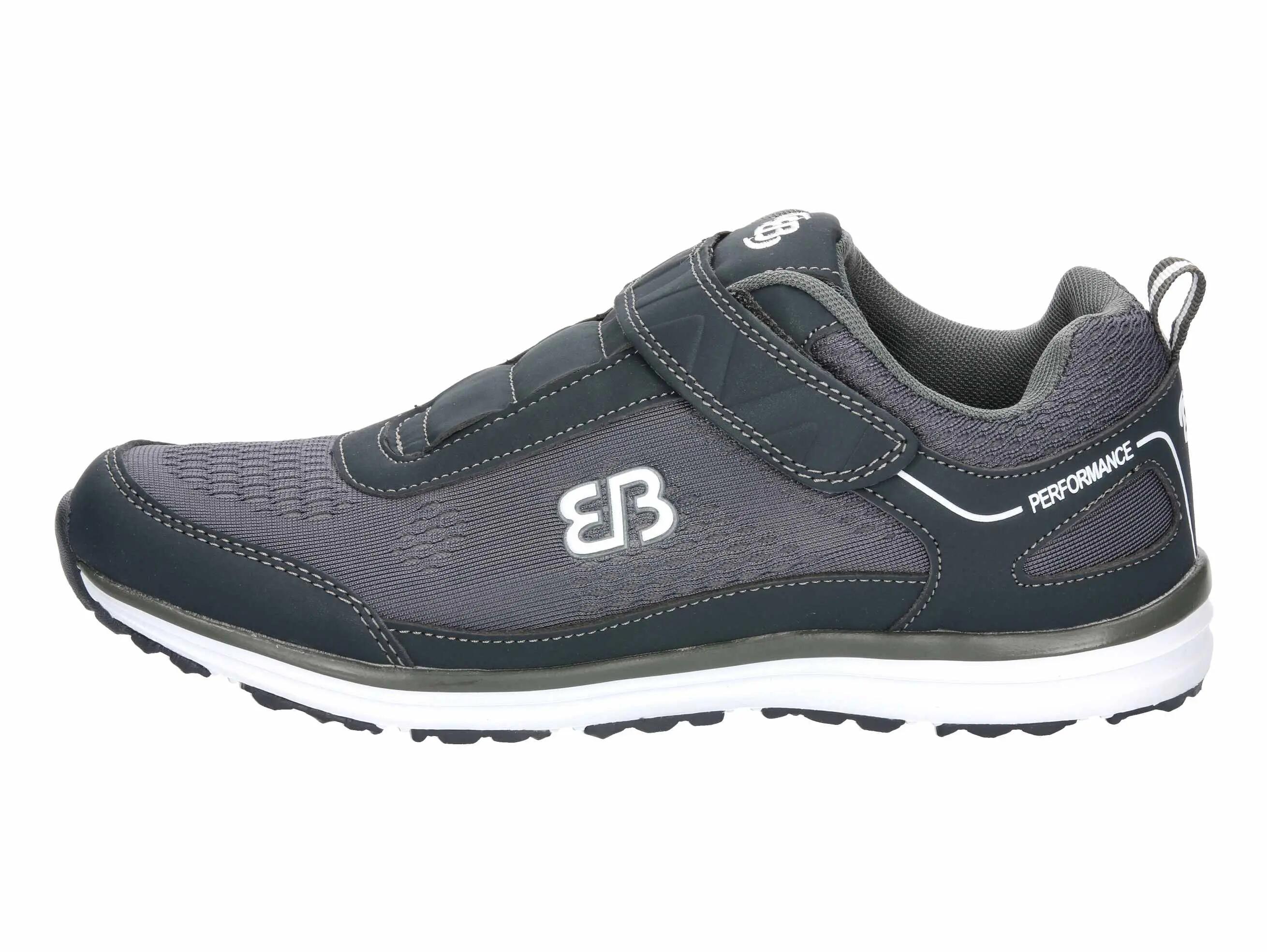 Chaussures - course - hommes - velcro, légères - soft v - bleu foncé 2/6