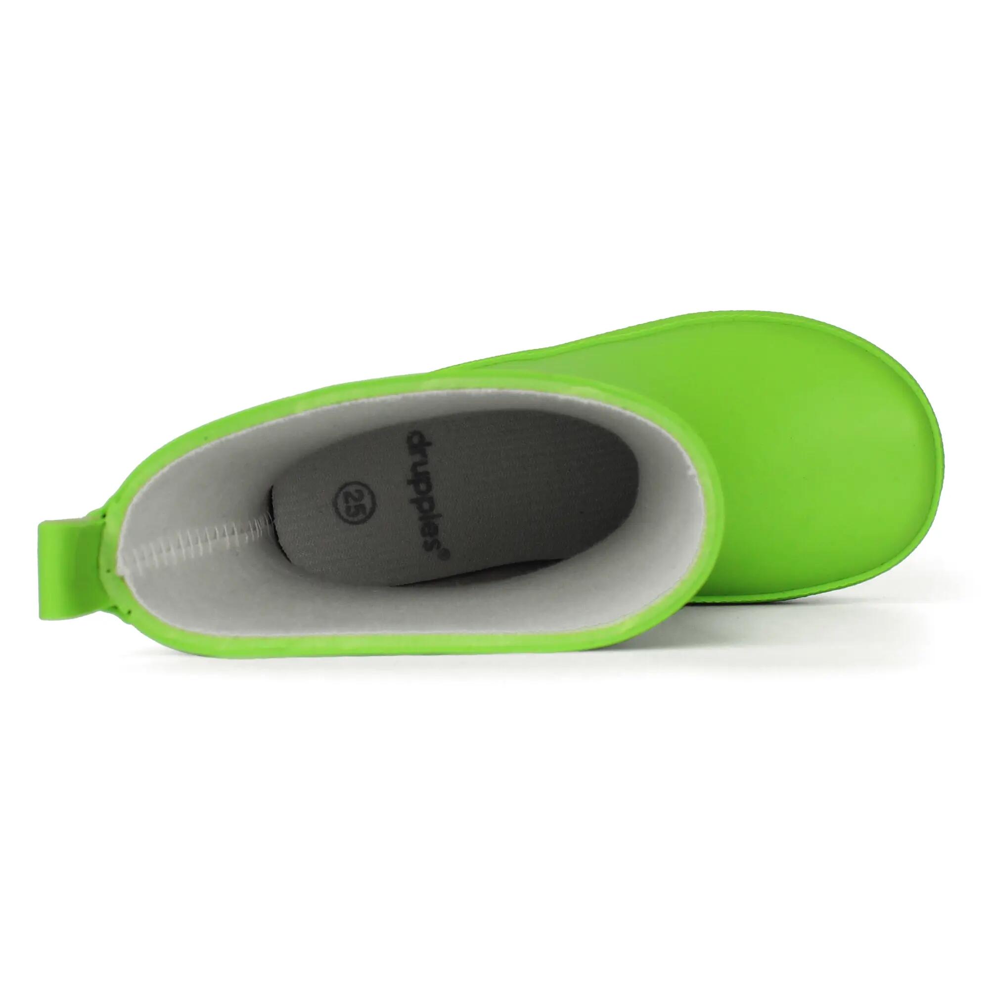 Regenlaarzen Kinderen - Natuurrubber Laarzen - Adventure - Groen - EU 30 6/8