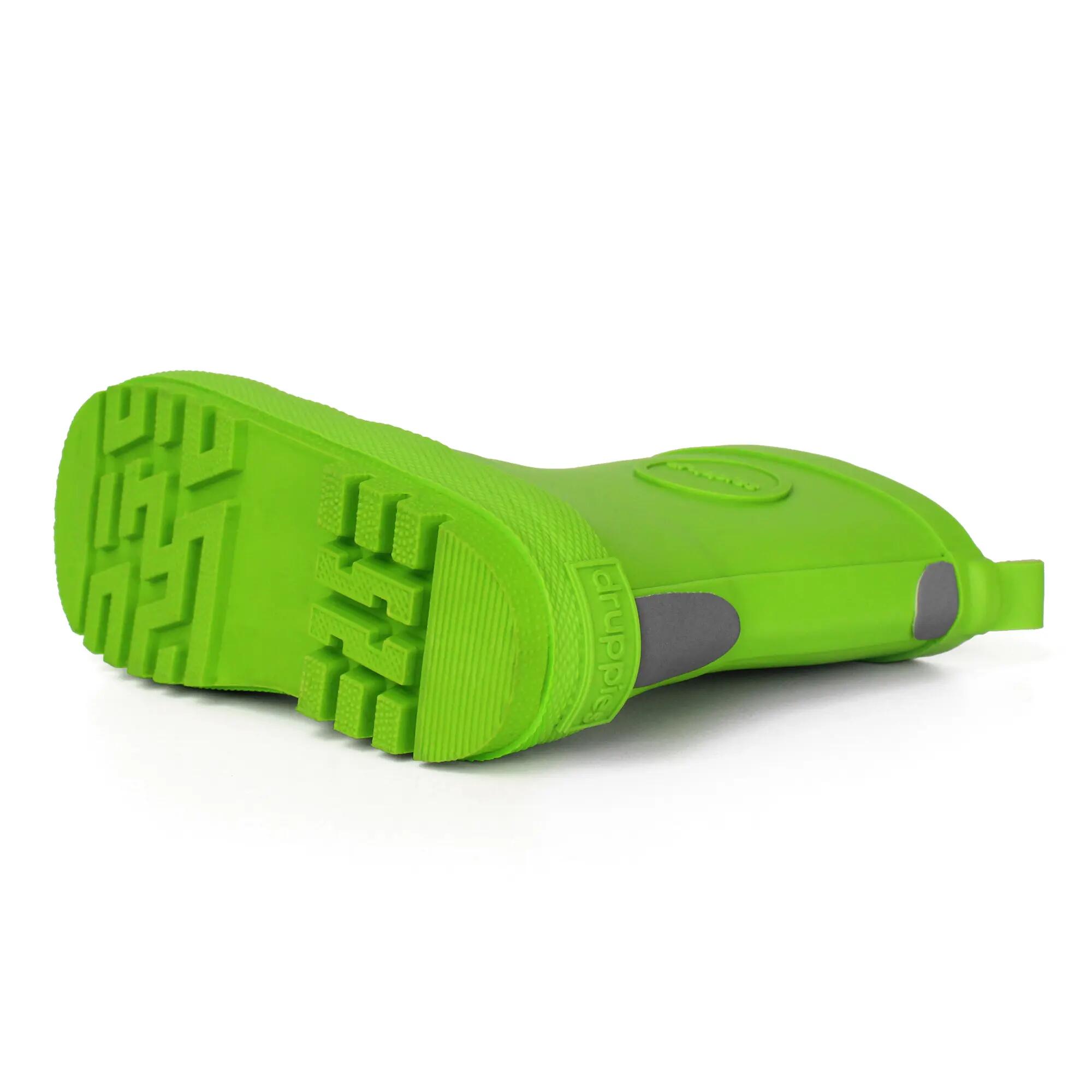 Regenlaarzen Kinderen - Natuurrubber Laarzen - Adventure - Groen - EU 30 5/8