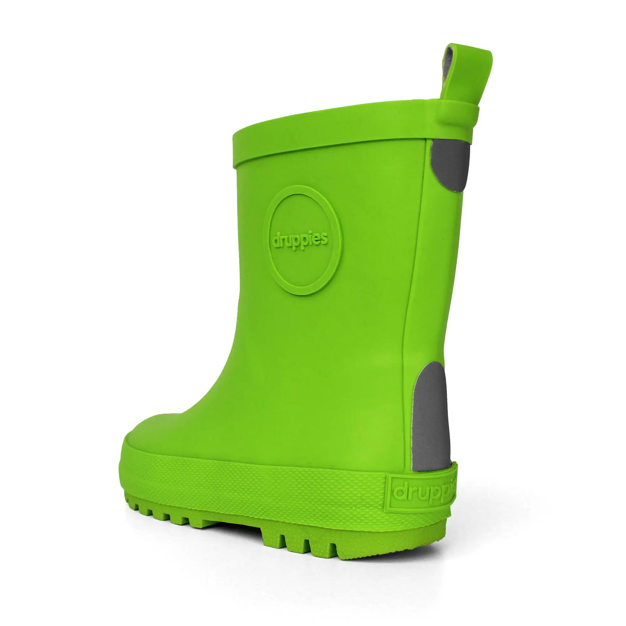 Regenlaarzen Kinderen - Natuurrubber Laarzen - Adventure - Groen - EU 30 2/8