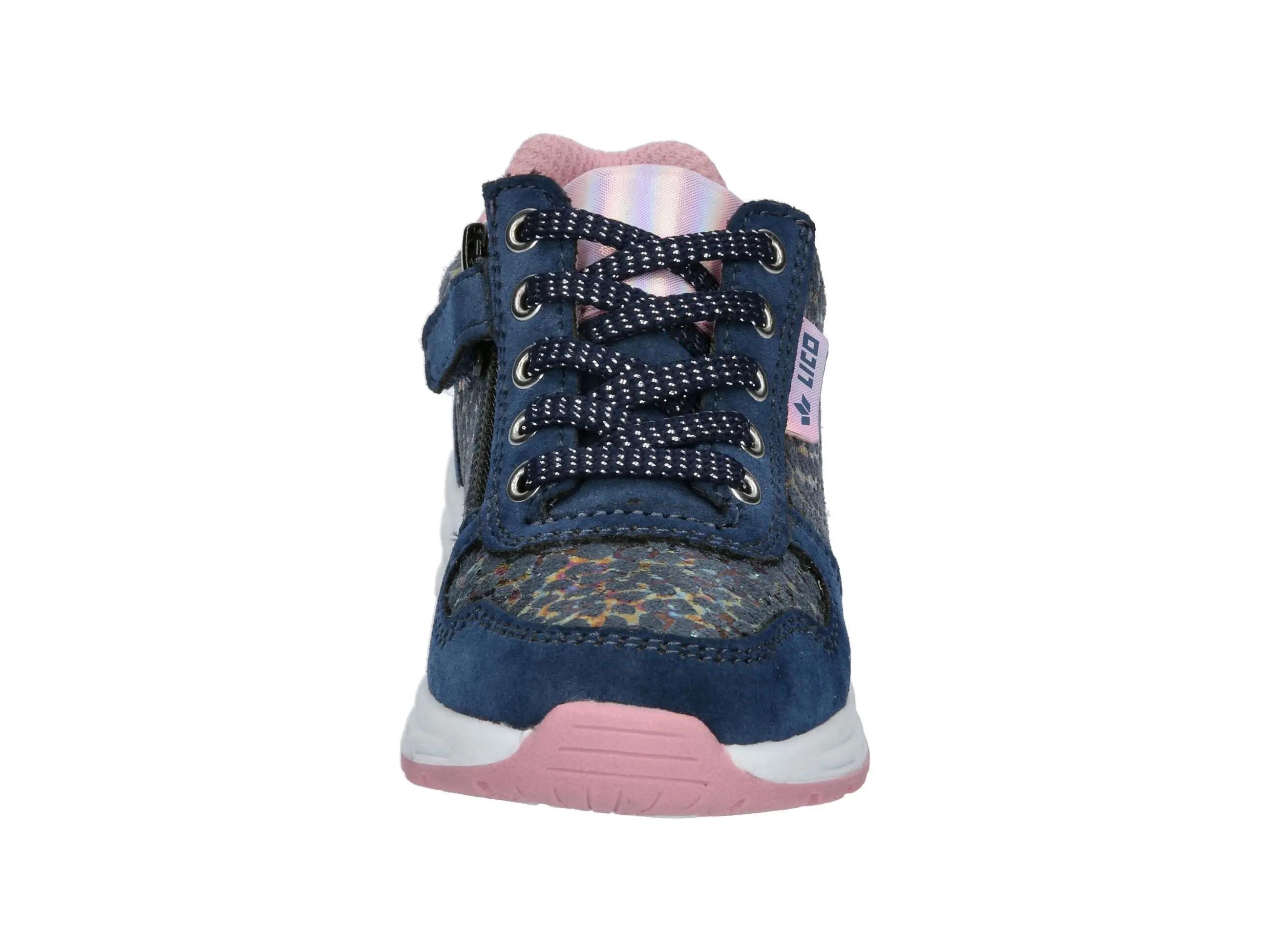Lico Lea chaussure de loisirs en cuir avec lacets et zip intérieure 3/6