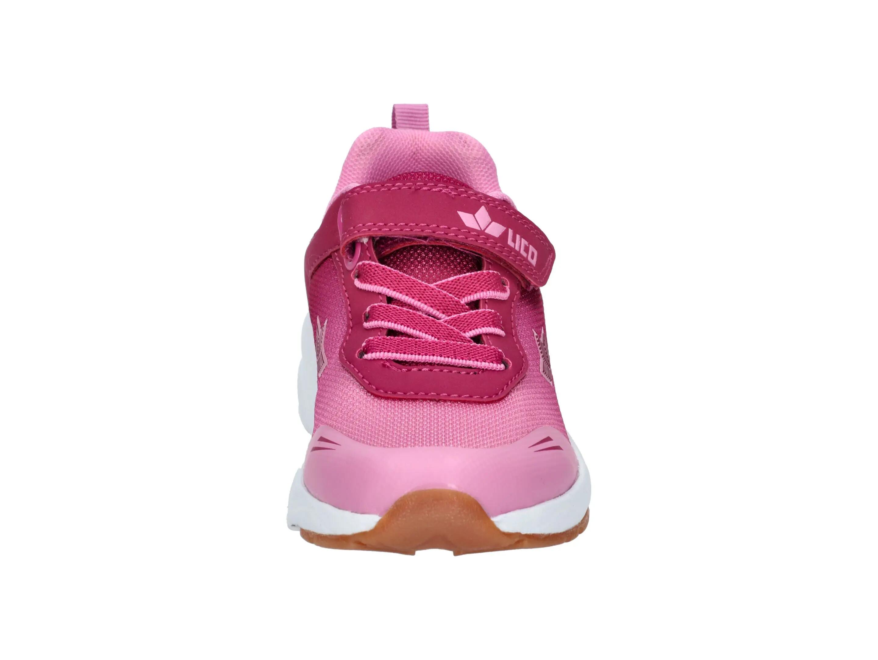 scarpe - tempo libero - bambine - velcro e lacci elastici - Hadley VS - rosa 3/6