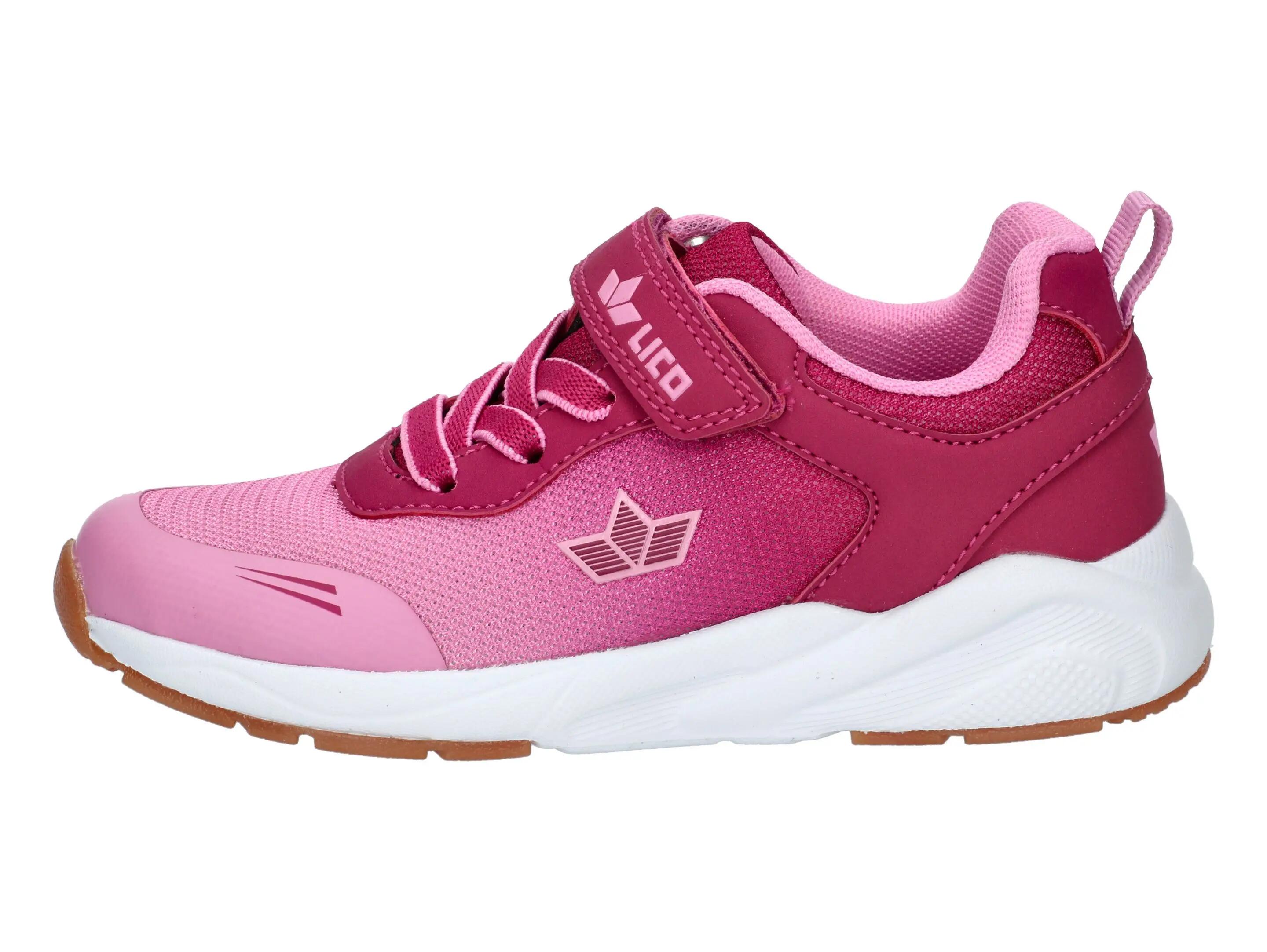 scarpe - tempo libero - bambine - velcro e lacci elastici - Hadley VS - rosa 2/6