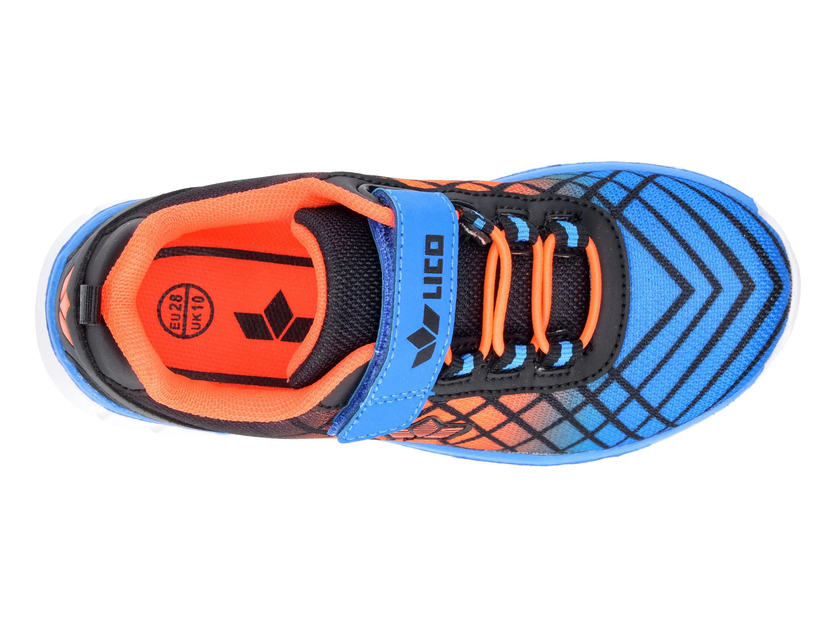 LICO Lenja VS sneaker enfant, mesh, fermeture velcro 5/6