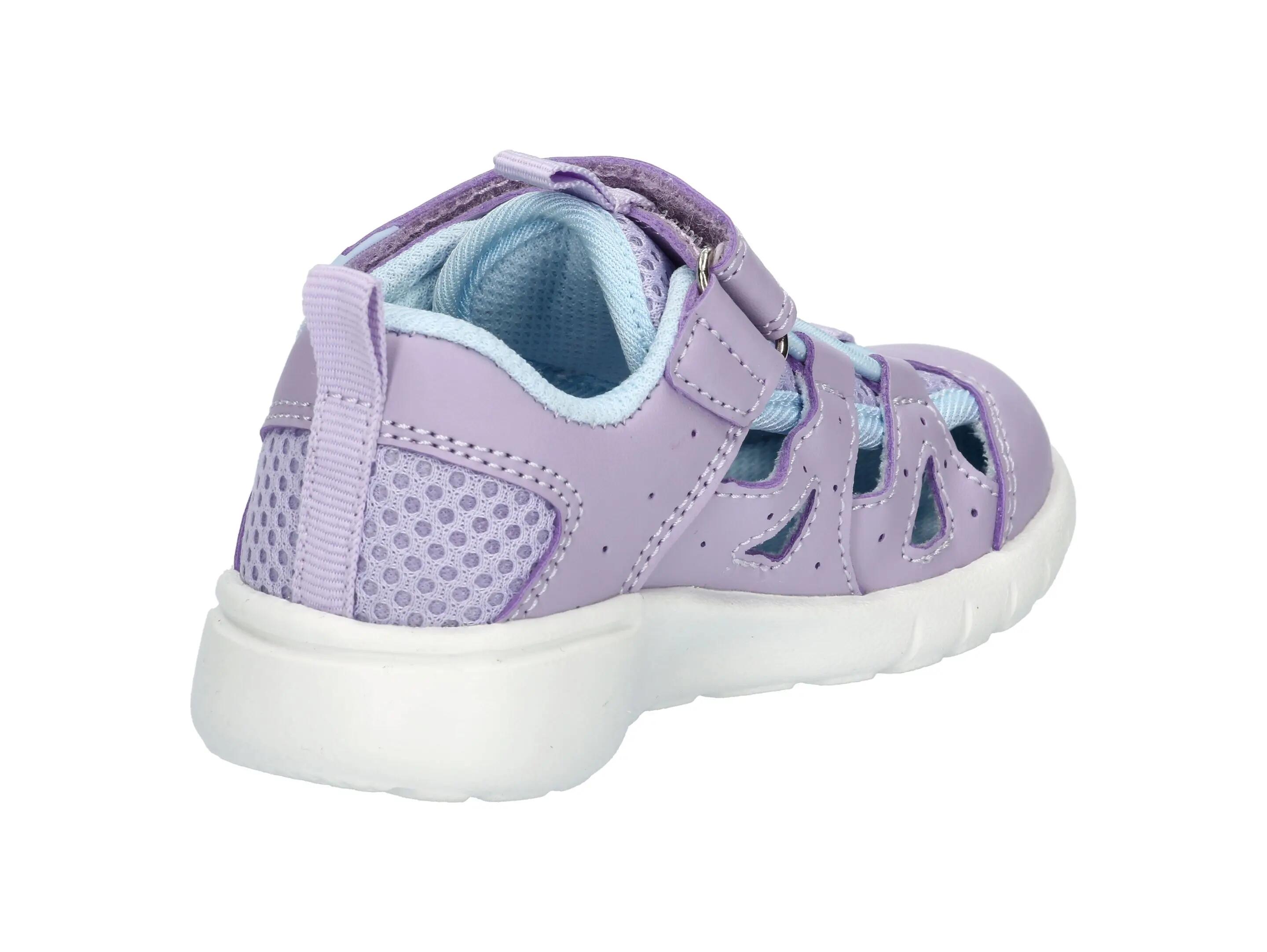 Chaussures - Enfant - Scratch, Semelle CME - Violet foncé 4/6