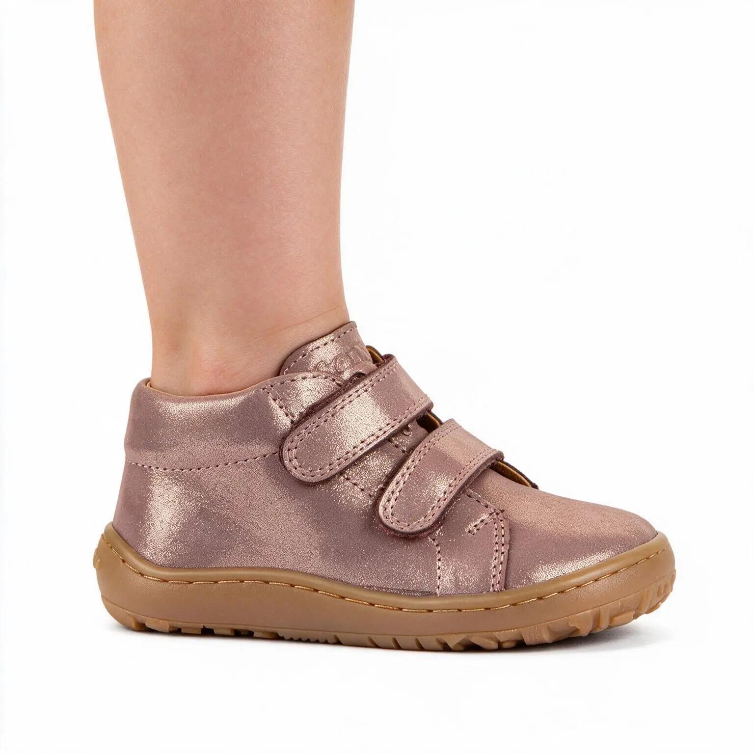 Dziecięce buty barefoot skórzane za kostkę Froddo G2130369-20 2/10
