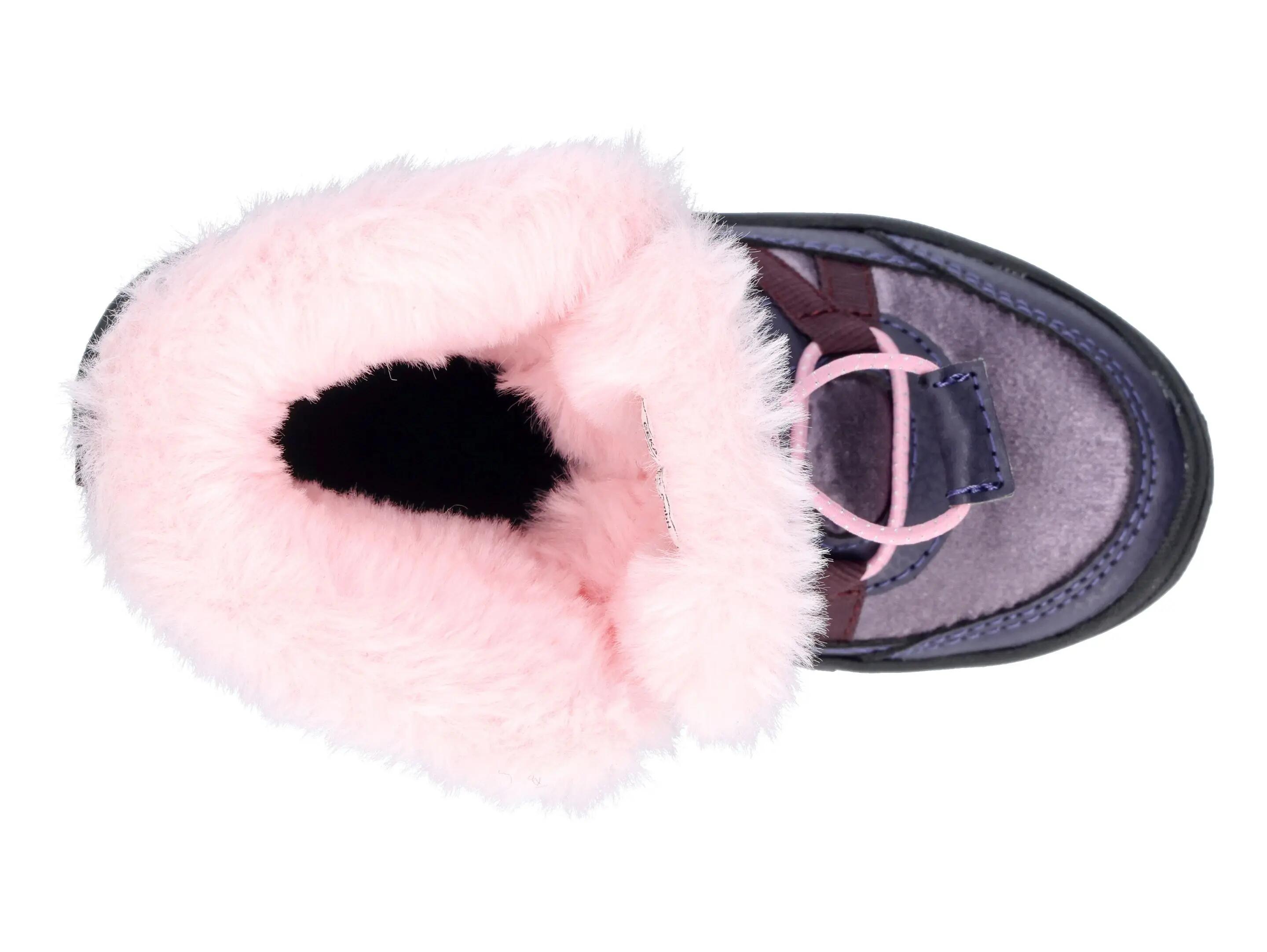 Stivali - inverno - bambini - impermeabili, membrana comfortex - viola scuro 5/6