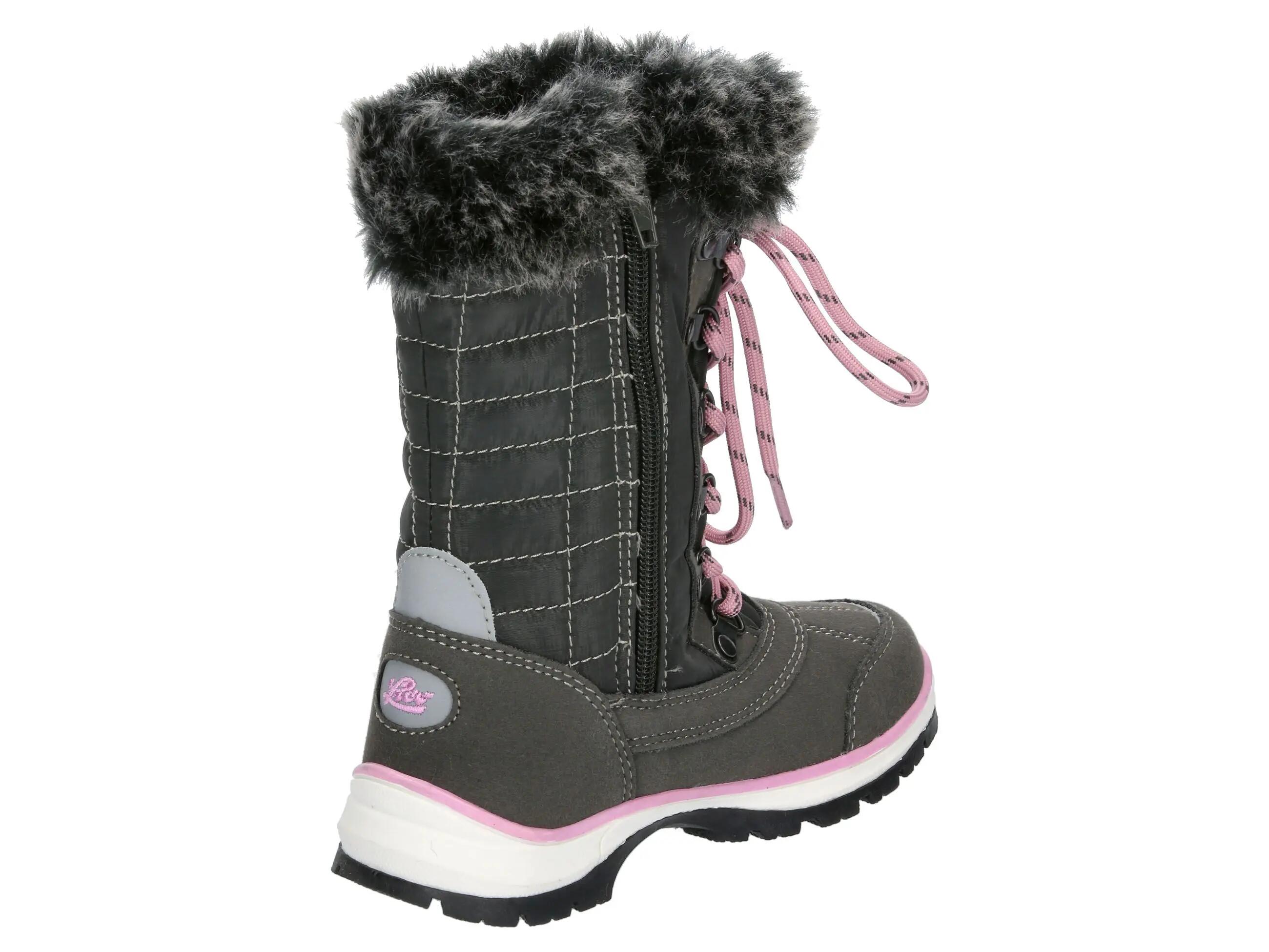 Bottes - Randonnée hivernale - Filles - Imperméables, Chaudes - Lillesand - Gris 4/6