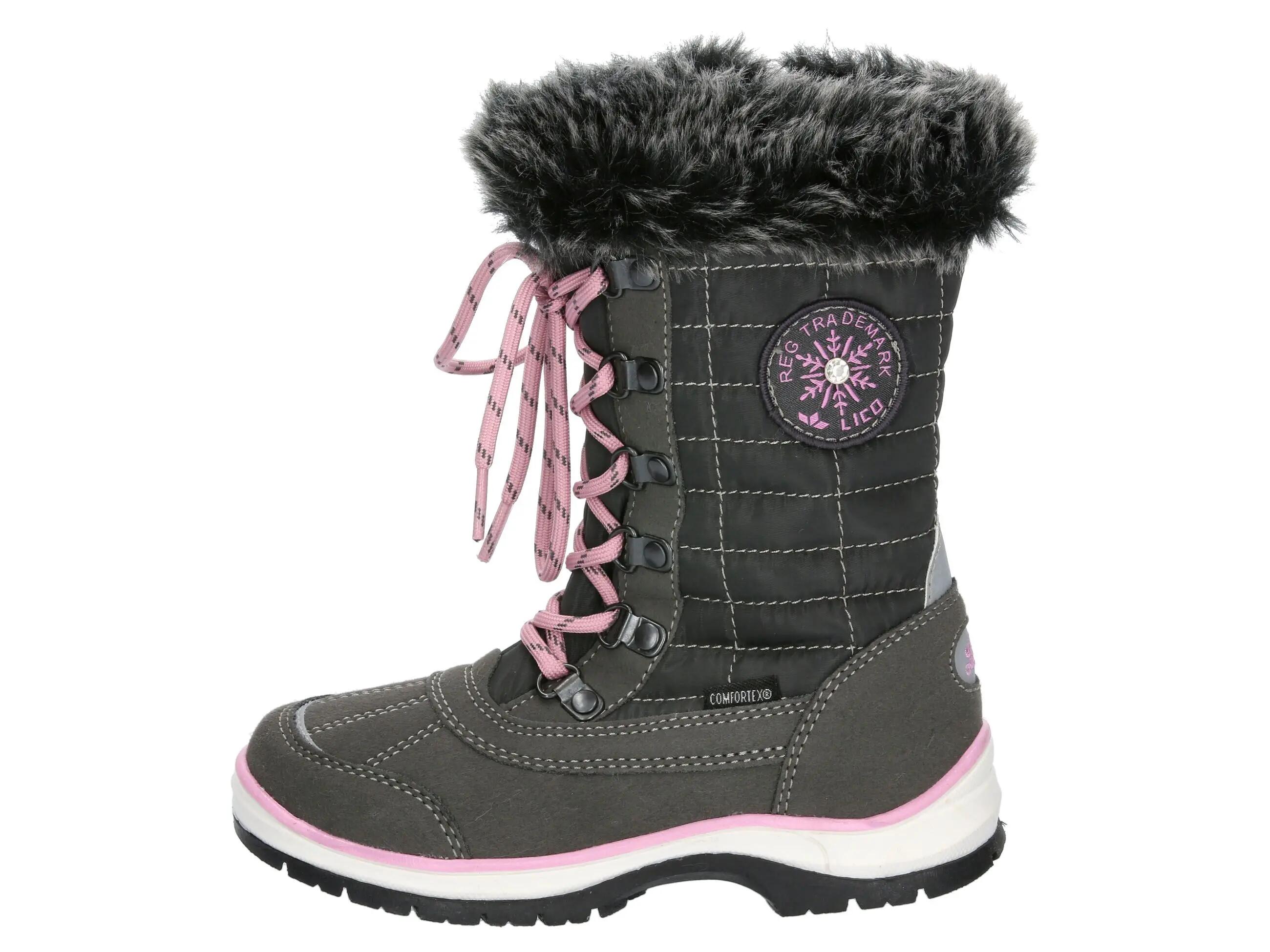 Bottes - Randonnée hivernale - Filles - Imperméables, Chaudes - Lillesand - Gris 2/6