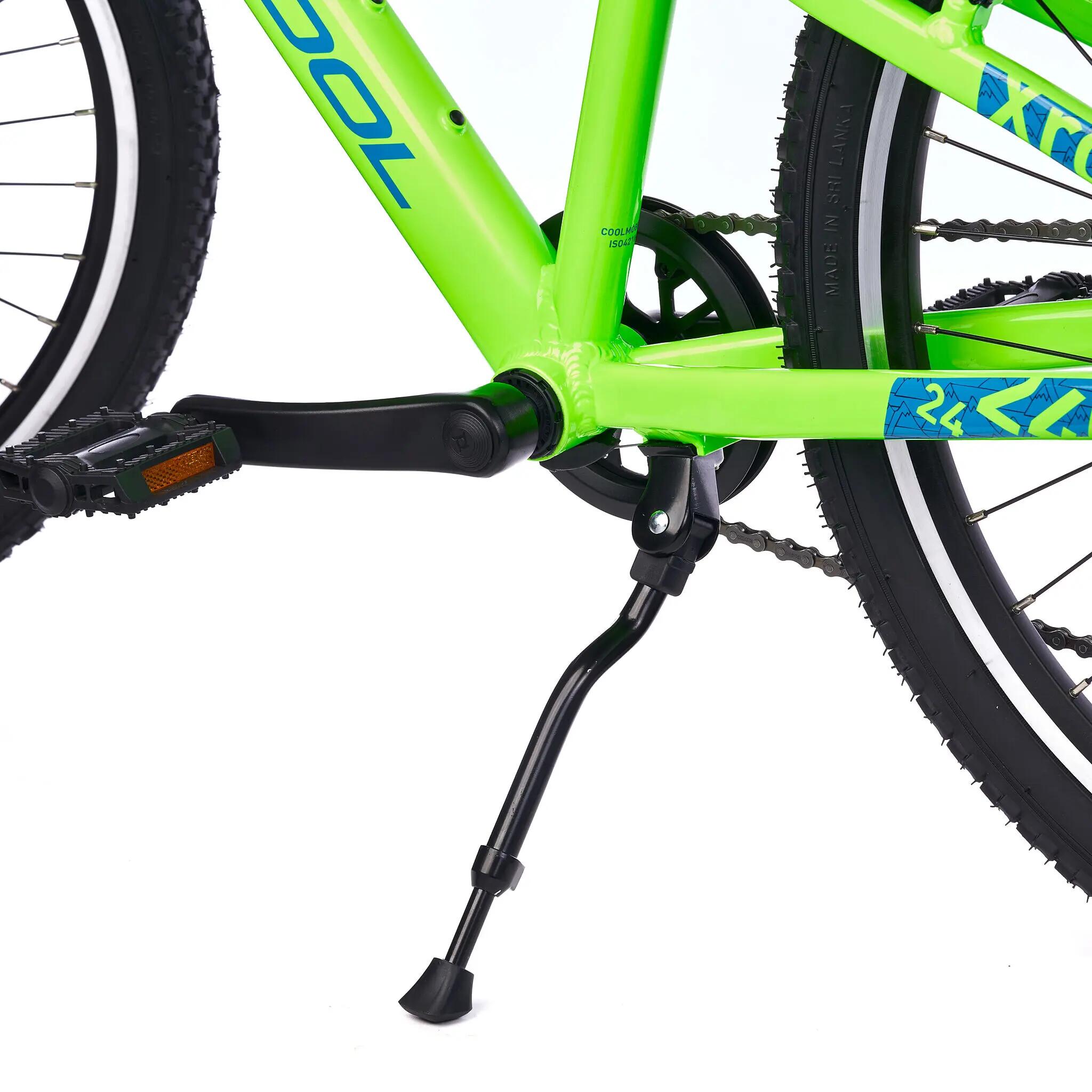 Kinderfiets 20/24/26 inch Xroc Pro 7-speed V-brake vanaf 6 jaar Neon Groen/Oceaa 4/7