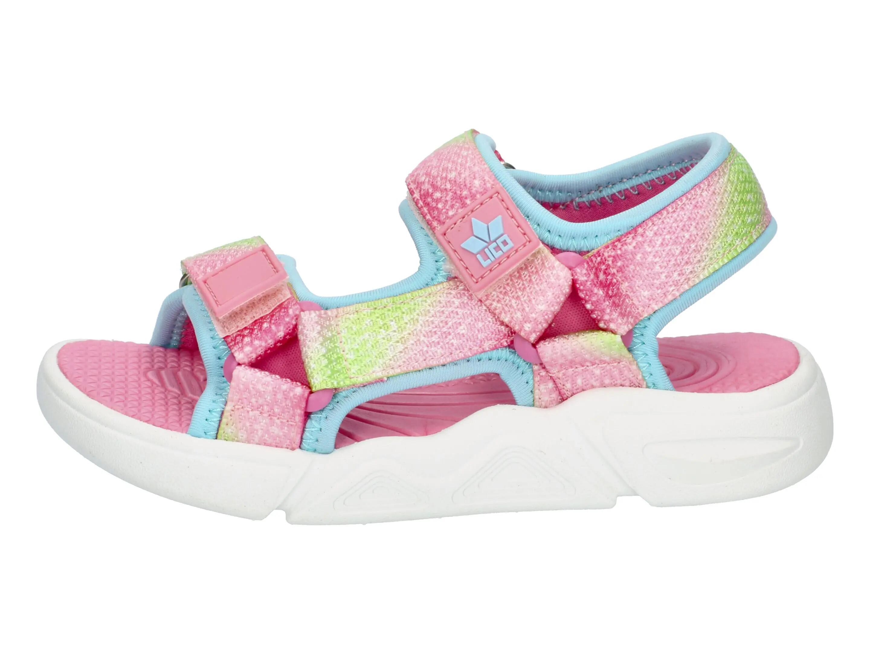 Kinder - Wandern - Sandale - Nylon, Klett - Aydin V - Rosa 2/6