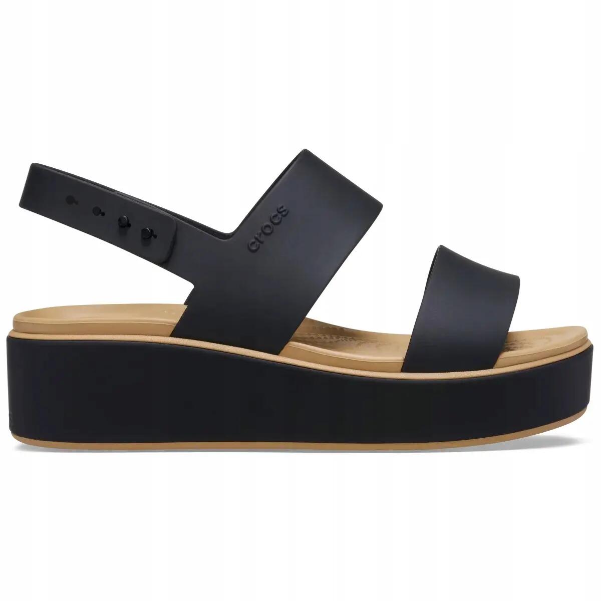 Sandały Dla Dorosłych Crocs Brooklyn Matte Wrap Low Wedge 3/6
