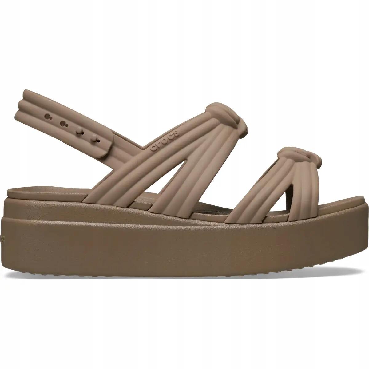Sandały Dla Dorosłych Crocs Brooklyn Knot Low Wedge Sandal 3/6