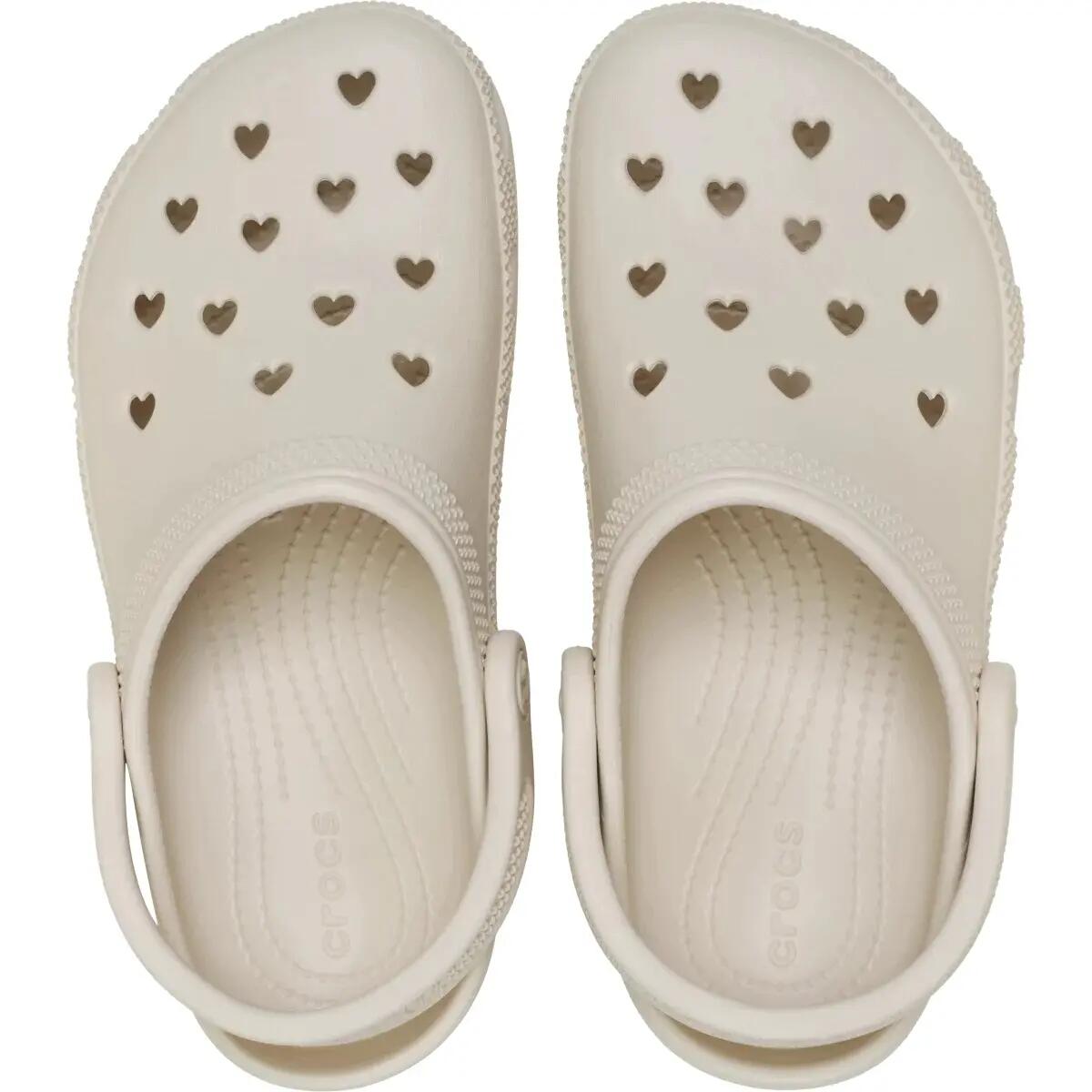 Chodaki Dla Dorosłych Crocs Classic Hearts Cut Out Clog 4/6