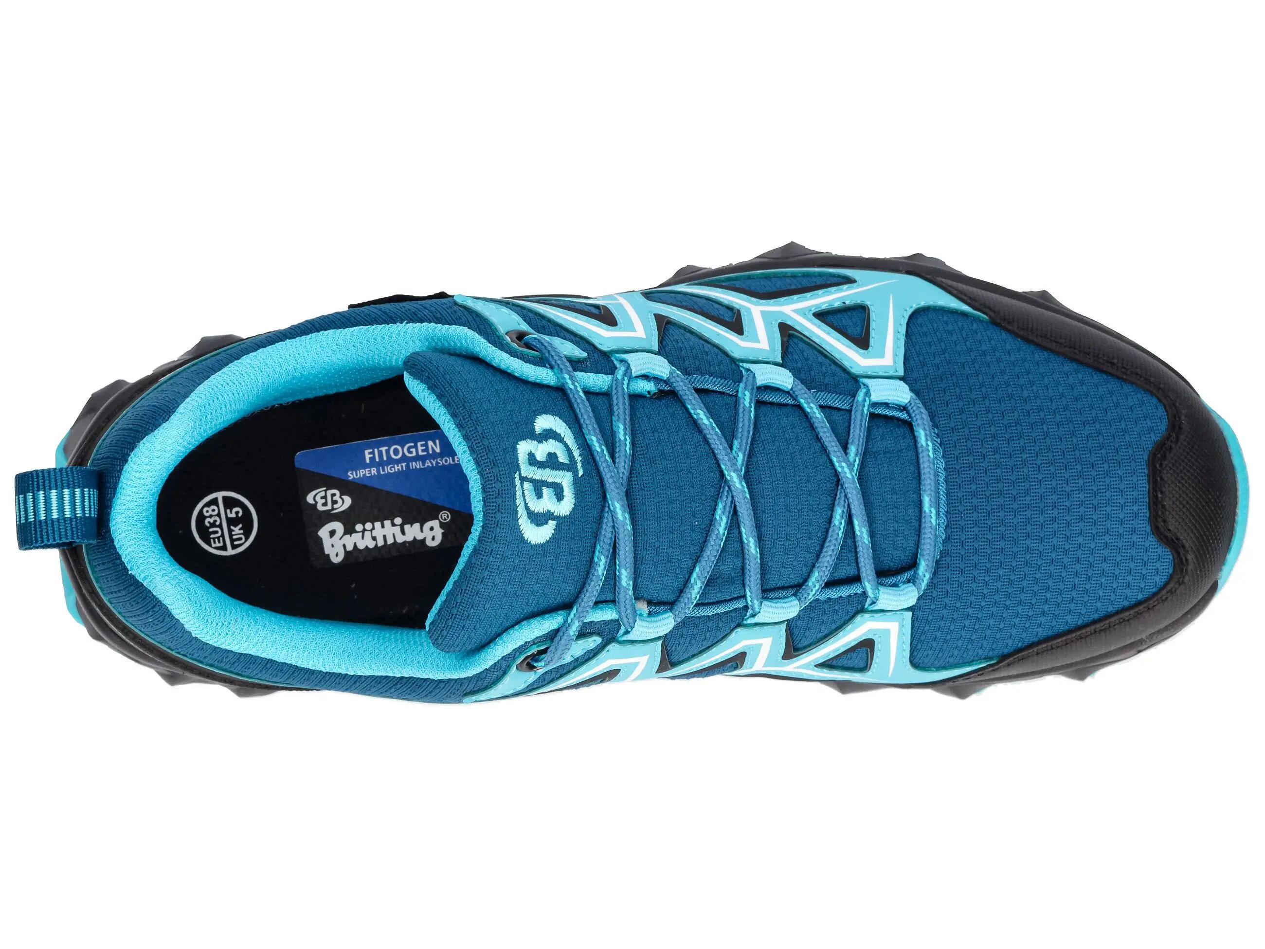 Chaussures - nordic walking - femmes - imperméables, respirantes - petrol 5/6