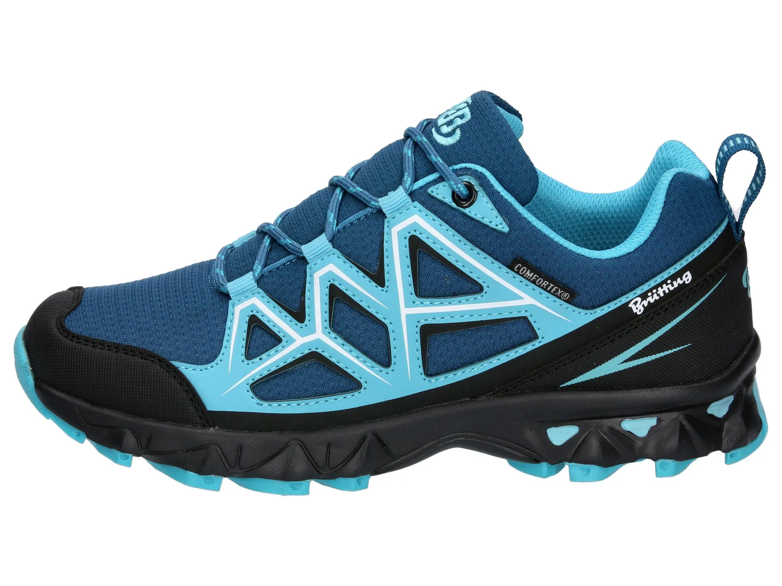 Chaussures - nordic walking - femmes - imperméables, respirantes - petrol 2/6